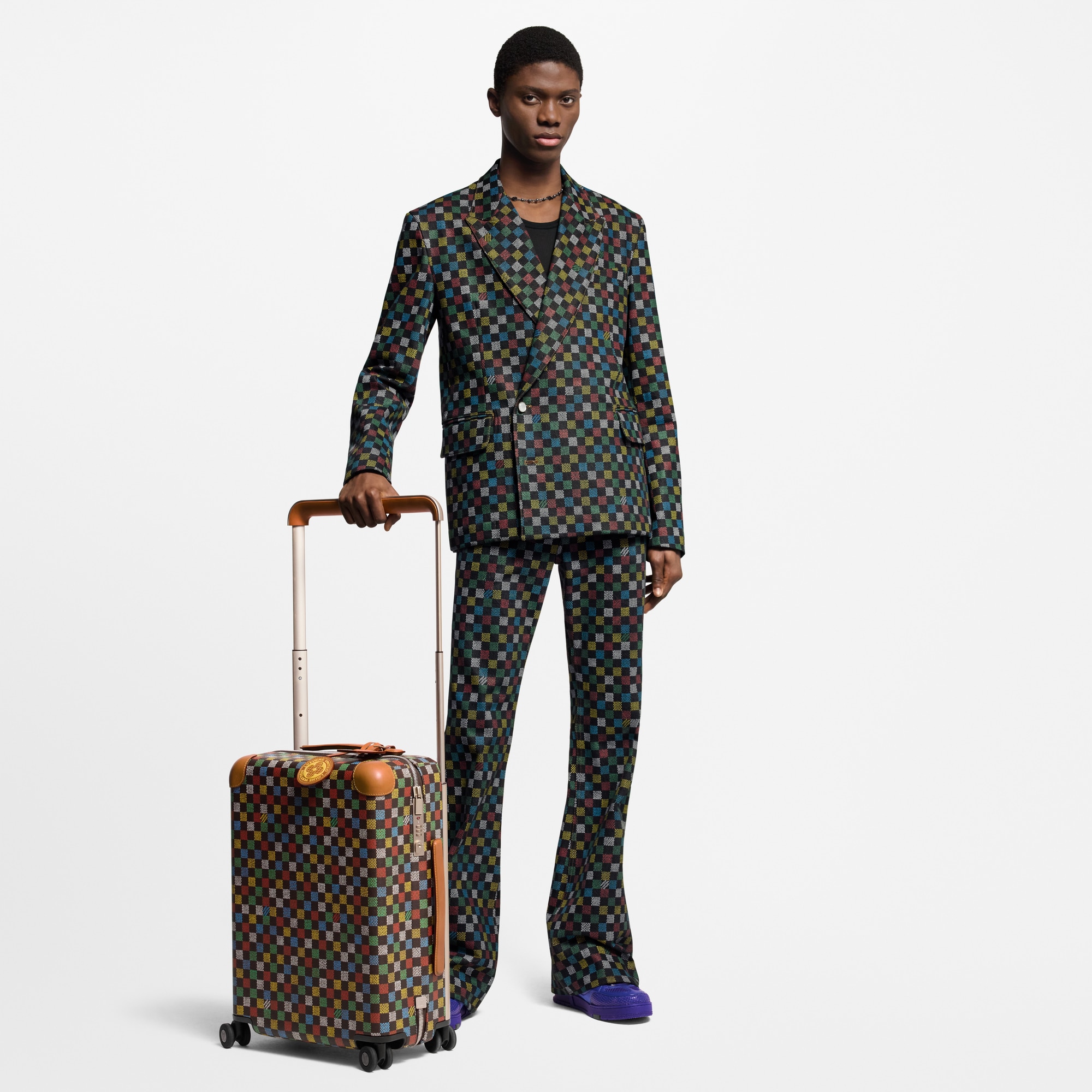 Maleta Horizon 55 Lona Damier Ebène Hombre Viaje Con ruedas | LOUIS VUITTON (Zoom de producto)