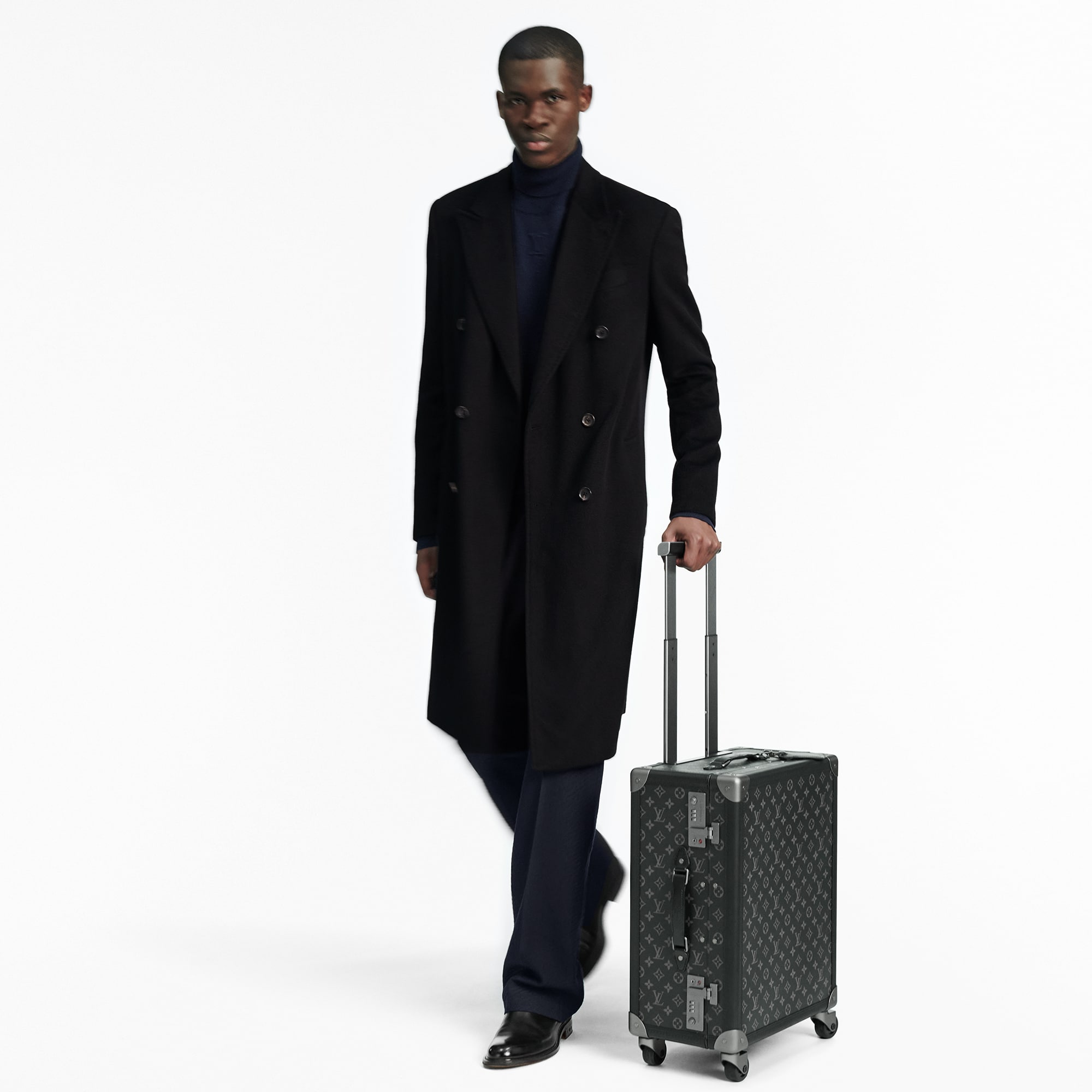 Maleta Rolling Trunk Lona Monogram Eclipse Hombre Viaje Con ruedas | LOUIS VUITTON (Zoom de producto)