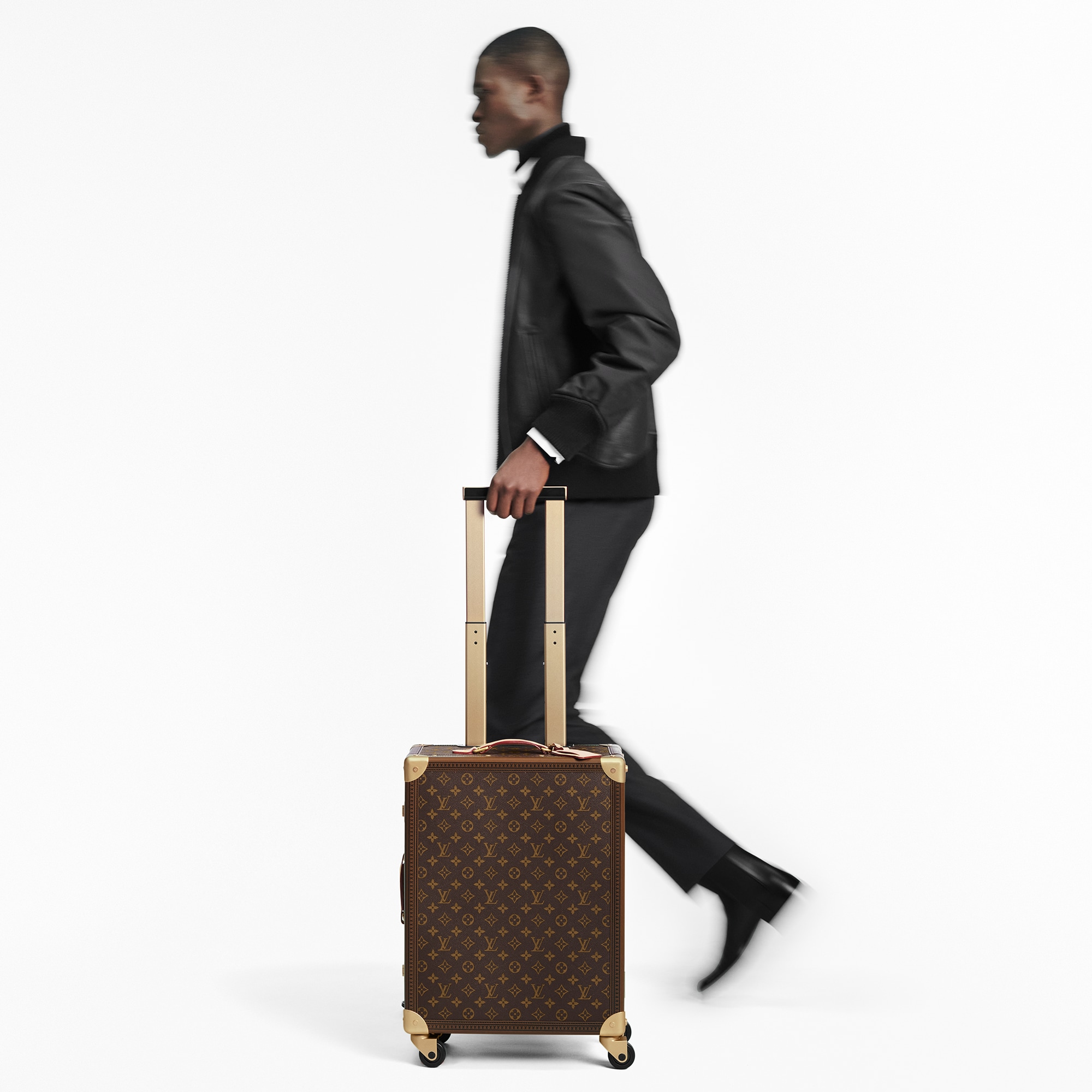 Maleta Rolling Trunk Lona Monogram Hombre Viaje Con ruedas | LOUIS VUITTON (Zoom de producto)