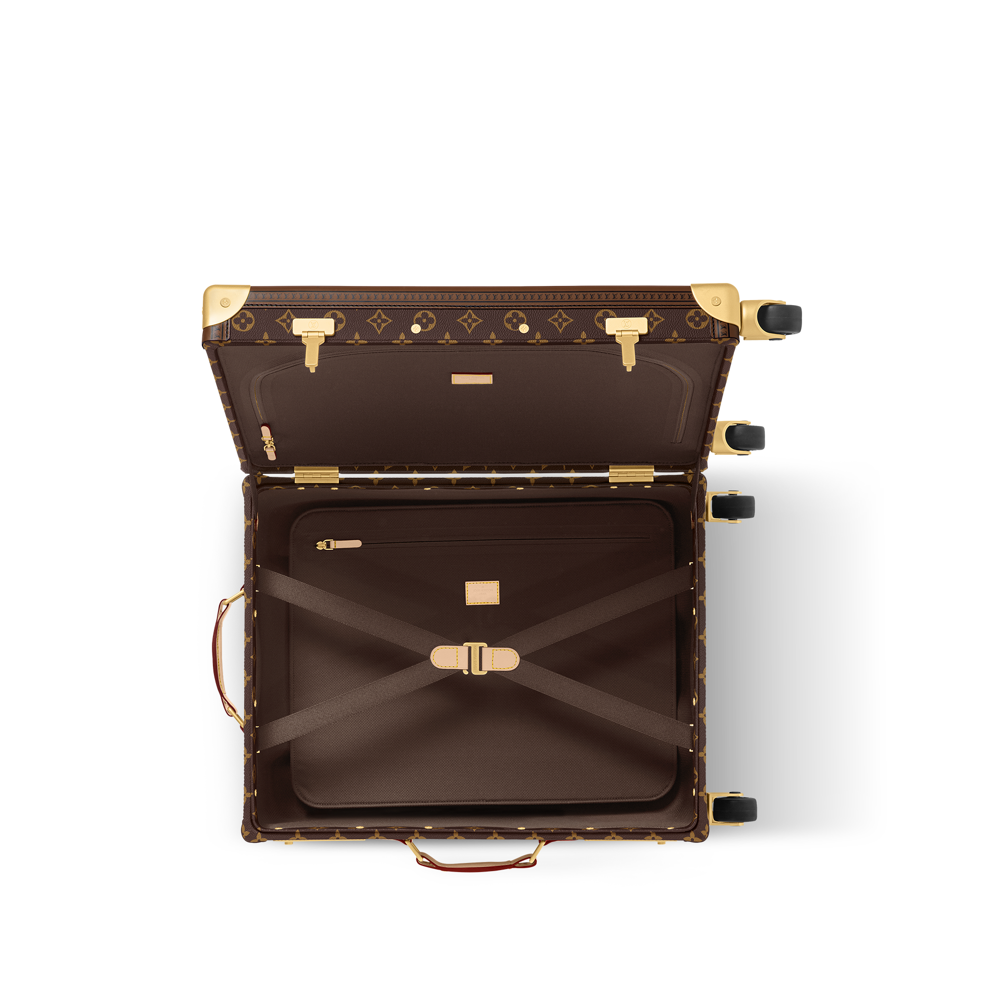 Maleta Rolling Trunk Lona Monogram Hombre Viaje Con ruedas | LOUIS VUITTON (Zoom de producto)