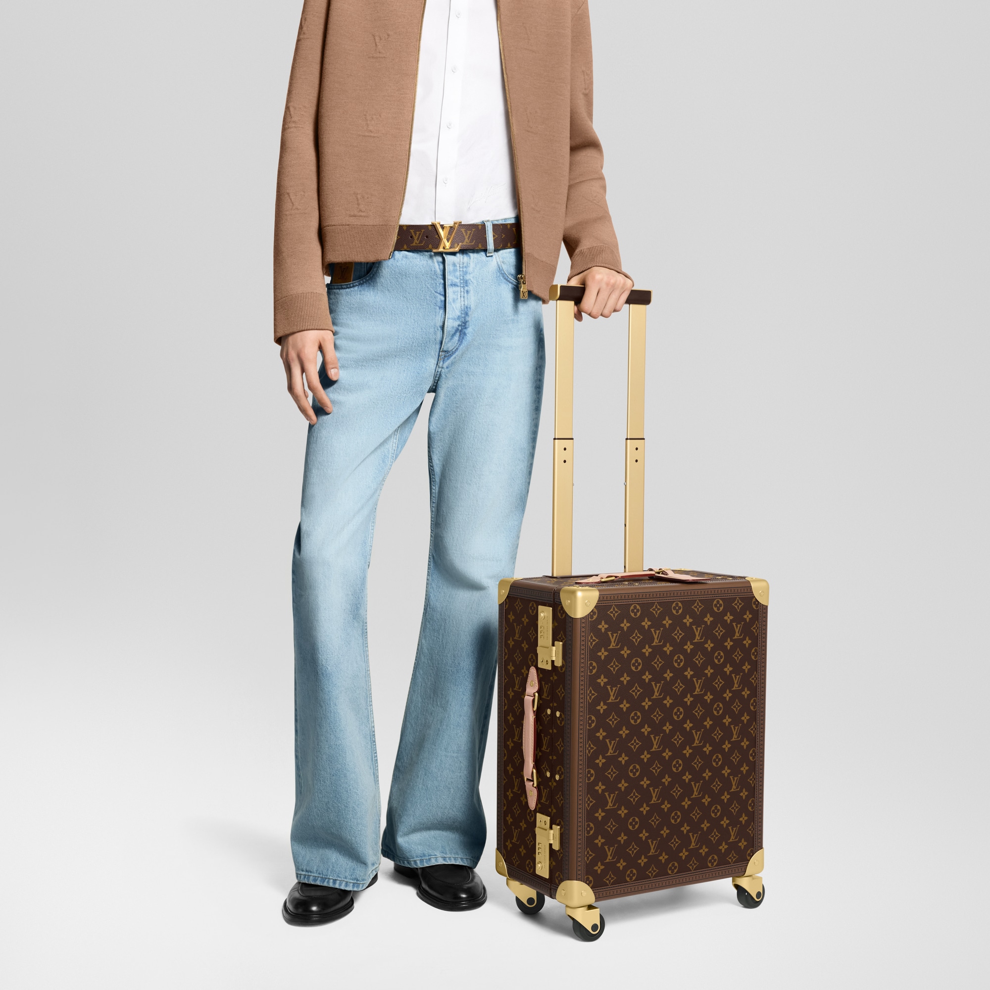 Maleta Rolling Trunk Lona Monogram Hombre Viaje Con ruedas | LOUIS VUITTON (Zoom de producto)