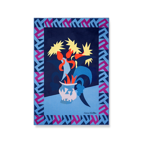 Manta Animali Fantastici Flowers Baúles, Viaje y Hogar Hogar y Decoración de mesa Accesorios para el hogar | LOUIS VUITTON (Zoom de producto)