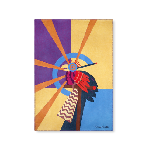 Manta Animali Fantastici Parrot Baúles, Viaje y Hogar Hogar y Decoración de mesa Accesorios para el hogar | LOUIS VUITTON (Zoom de producto)