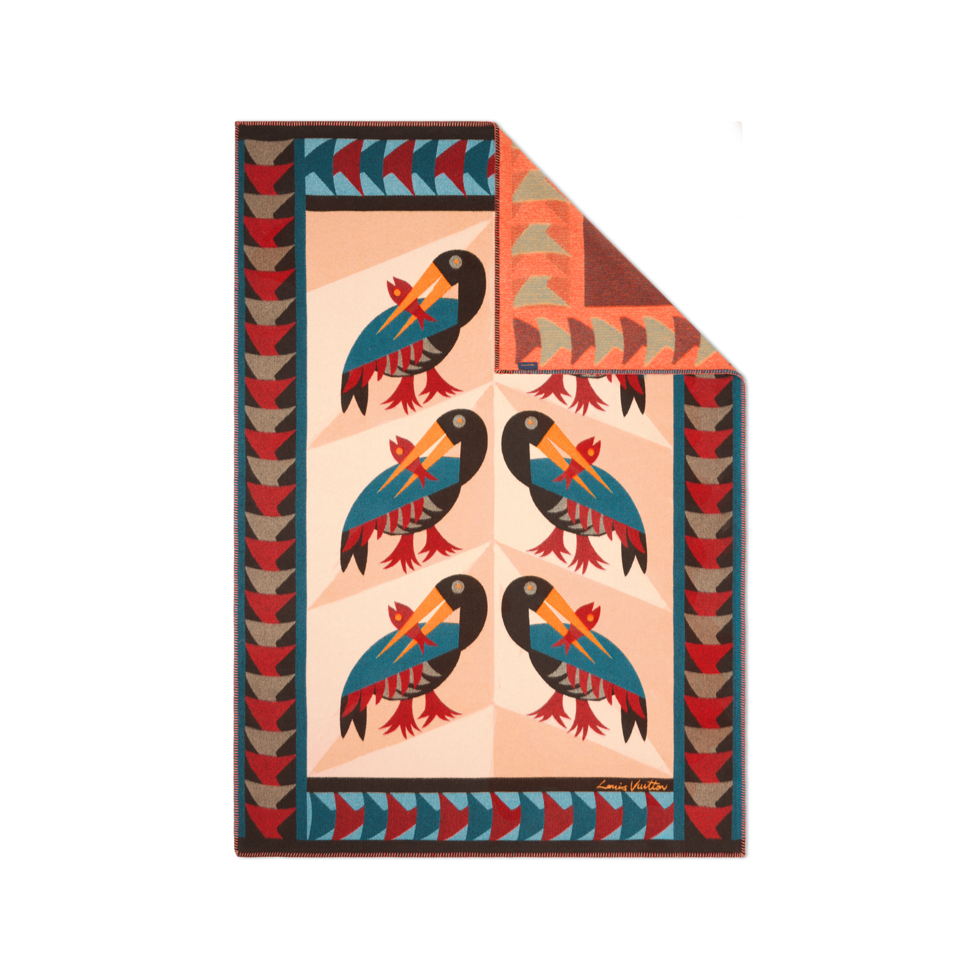 Manta Animali Fantastici Pelican  Baúles, Viaje y Hogar Hogar y Decoración de mesa Accesorios para el hogar | LOUIS VUITTON (Zoom de producto)