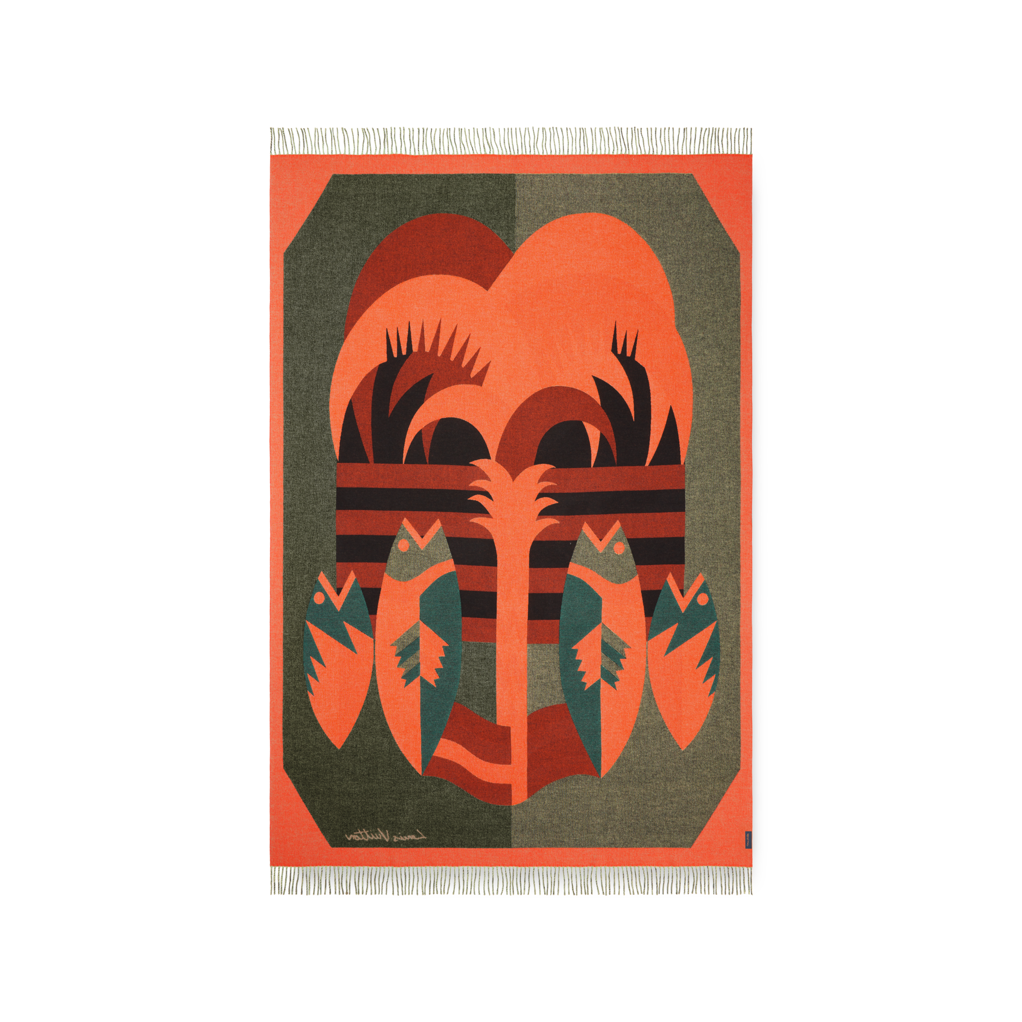 Manta Animali Fantastici Tree  Baúles, Viaje y Hogar Hogar y Decoración de mesa Accesorios para el hogar | LOUIS VUITTON (Zoom de producto)