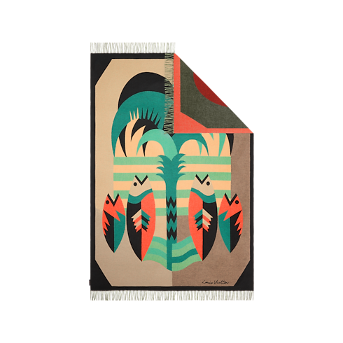 Manta Animali Fantastici Tree Baúles, Viaje y Hogar Hogar y Decoración de mesa Accesorios para el hogar | LOUIS VUITTON (Zoom de producto)