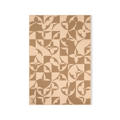 Manta Flower Puzzle 140 x 200 Baúles, Viaje y Hogar Hogar y Decoración de mesa Accesorios para el hogar | LOUIS VUITTON (Zoom de producto)