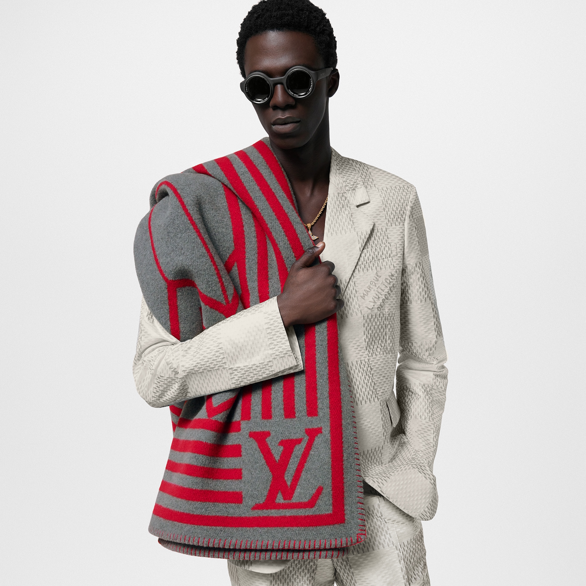 Manta LV Summit S00 Hombre Accesorios Accesorios para el hogar | LOUIS VUITTON (Zoom de producto)