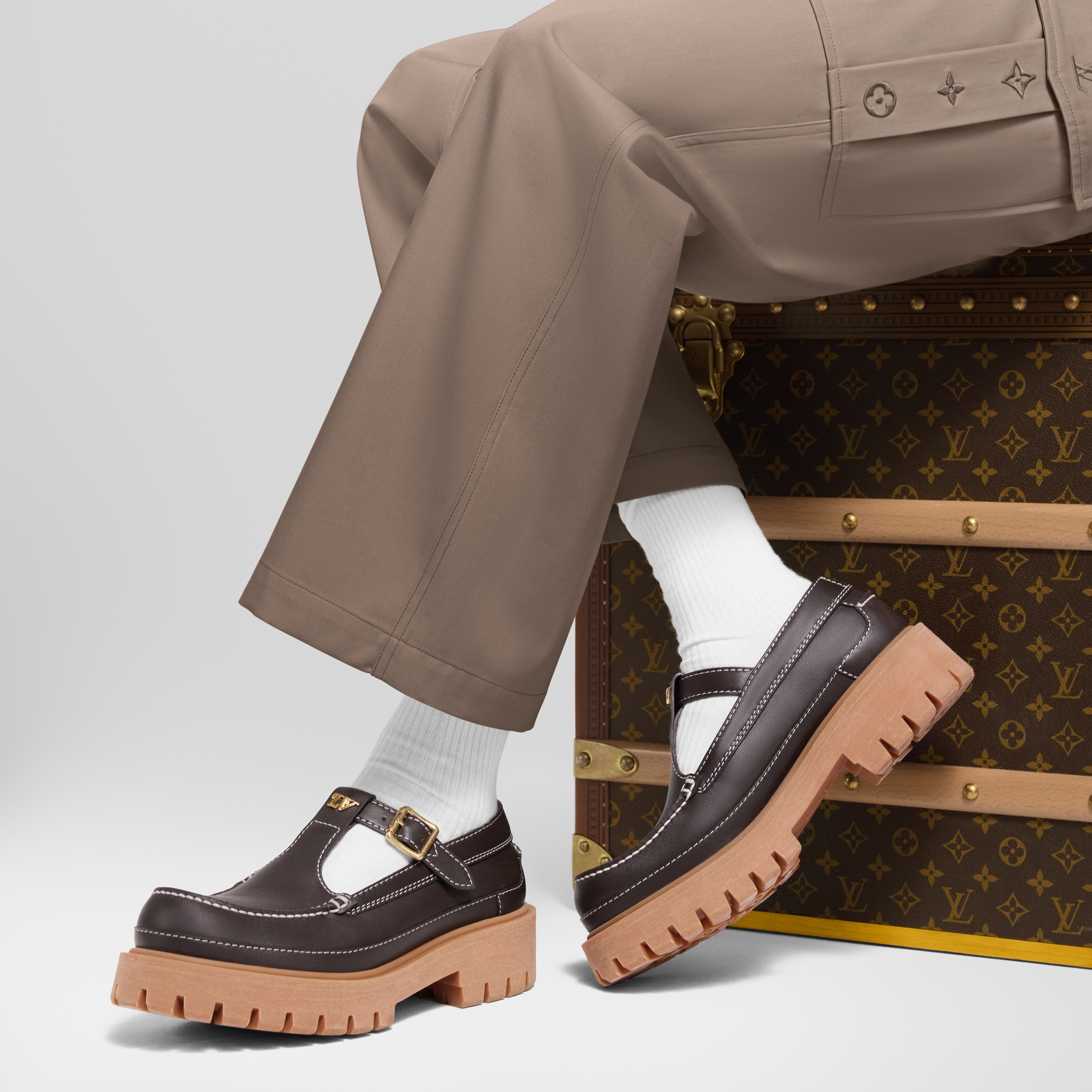 Mercedita LV Remix  Hombre Zapatos Con Cordones y de Hebilla | LOUIS VUITTON (Zoom de producto)