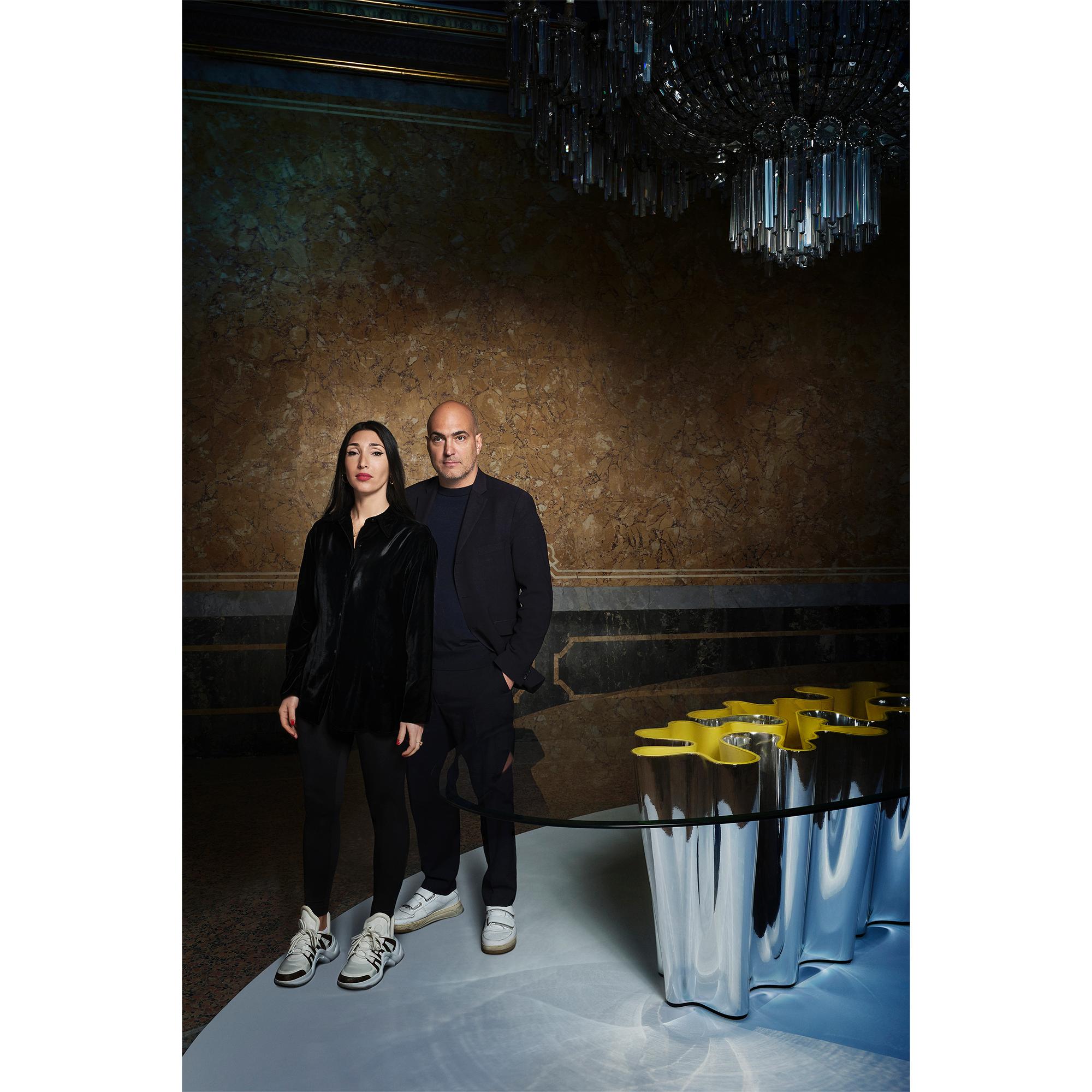 Mesa Anemona GM de Atelier Biagetti  Baúles, Viaje y Hogar Hogar y Decoración de mesa Muebles | LOUIS VUITTON (Zoom de producto)