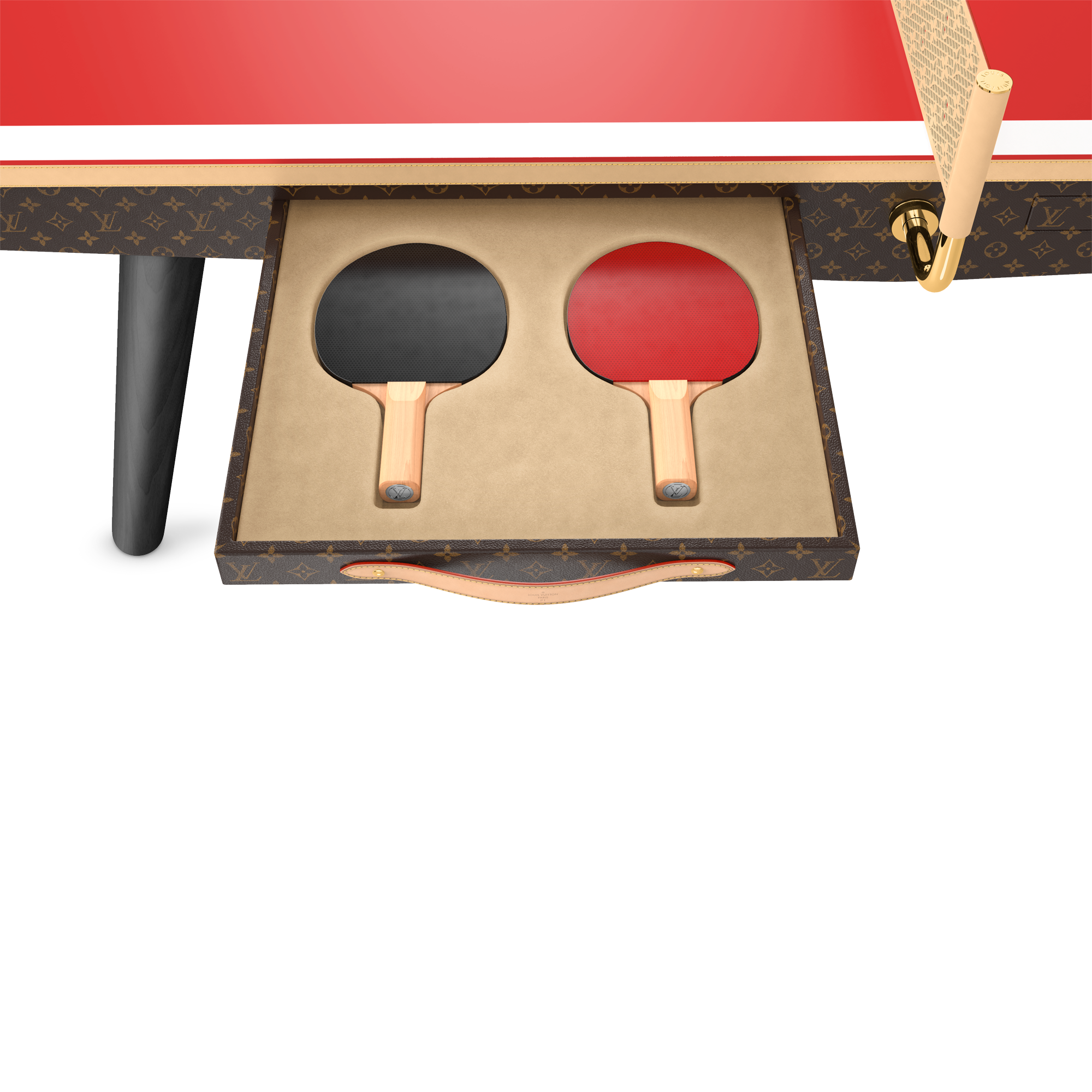 Mesa de ping-pong en lona: tamaño doméstico Lona Monogram Baúles, Viaje y Hogar Deportes y juegos } | LOUIS VUITTON (Zoom de producto)