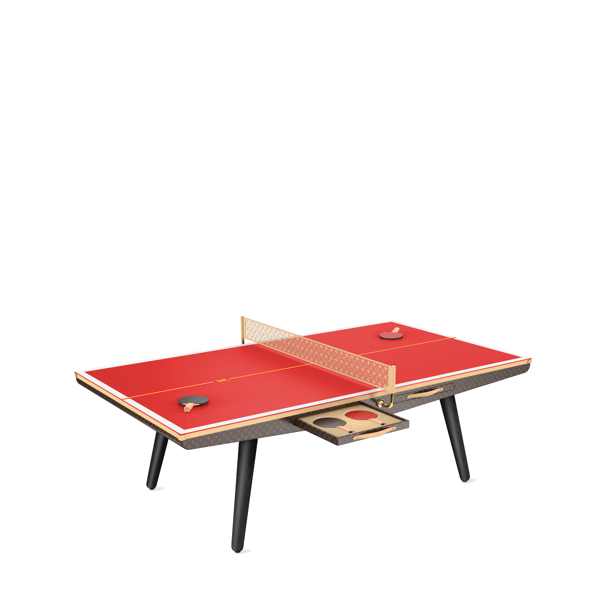 Mesa de ping-pong en lona: tamaño doméstico Lona Monogram Baúles, Viaje y Hogar Deportes y juegos } | LOUIS VUITTON (Zoom de producto)