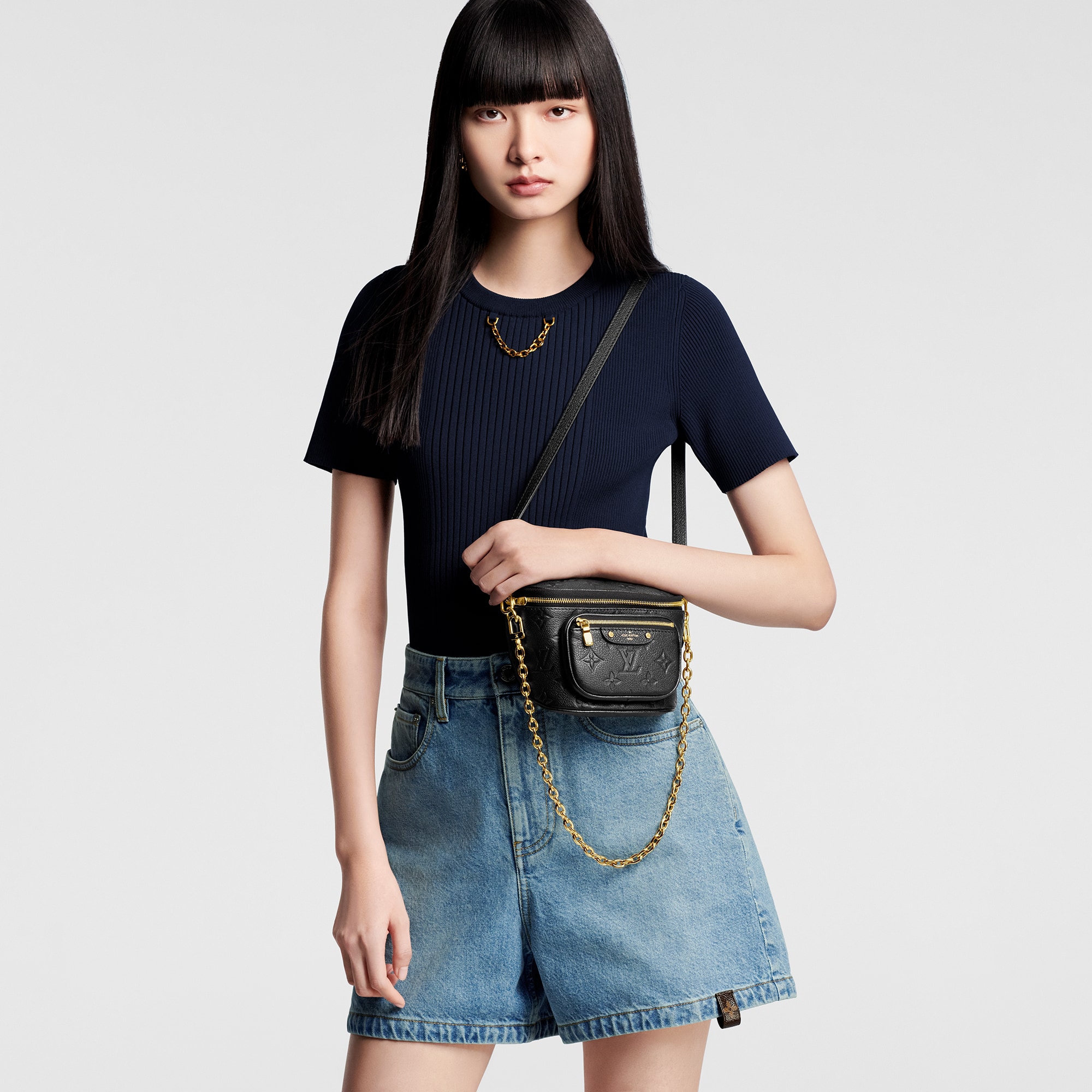 Mini Bumbag Piel Monogram Empreinte Mujer Bolsos Bolsos | LOUIS VUITTON (Zoom de producto)