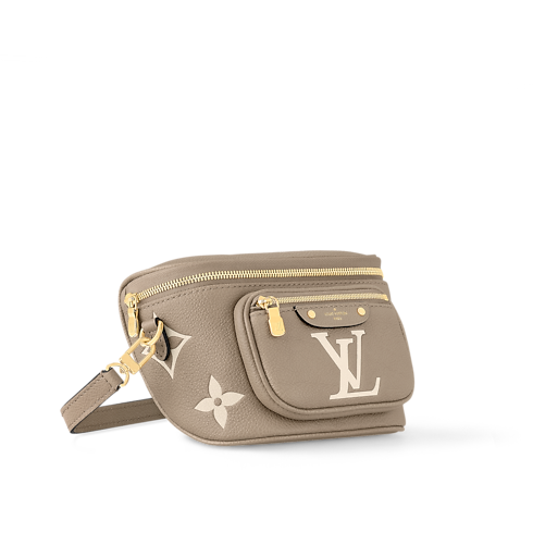 Mini Bumbag Piel Monogram Empreinte Bicolor Mujer Carteras y pequeña marroquinería Carteras con cadena y mini bolsos | LOUIS VUITTON (Zoom de producto)
