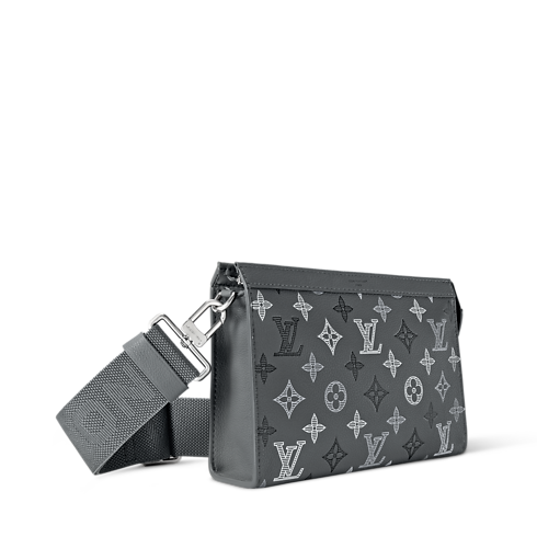 Minibolso Gaston con bandolera Monogram Shadow Hombre Bolsos Todos los bolsos | LOUIS VUITTON (Zoom de producto)