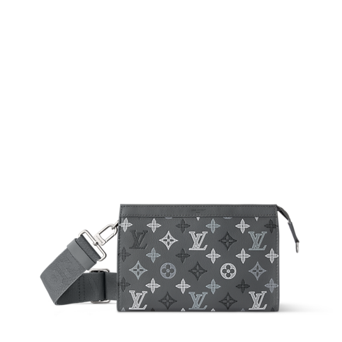 Minibolso Gaston con bandolera Monogram Shadow Hombre Bolsos Todos los bolsos | LOUIS VUITTON (Zoom de producto)