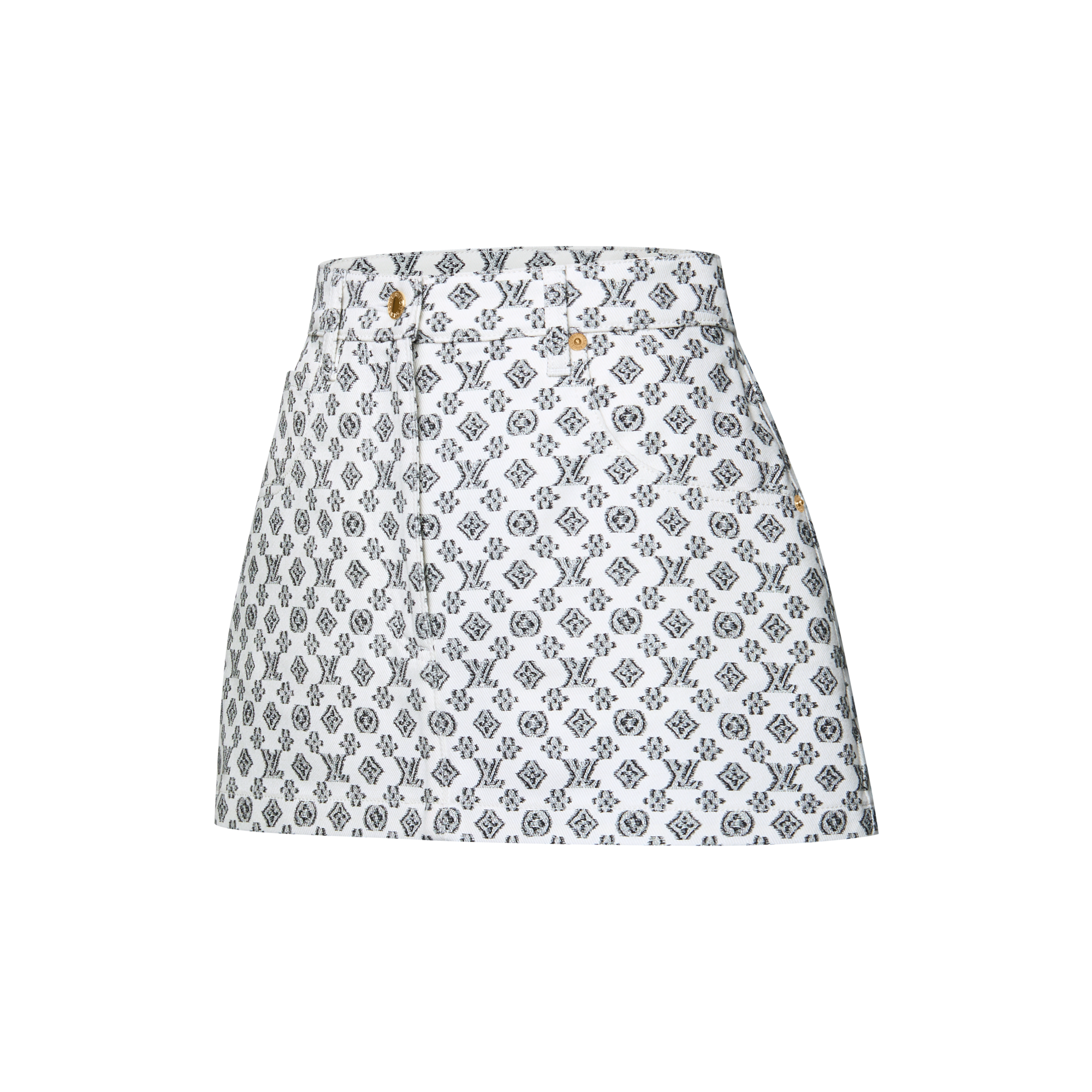 Minifalda Blurry Monogram  Mujer Prêt-à-Porter Faldas y pantalones cortos | LOUIS VUITTON (Zoom de producto)
