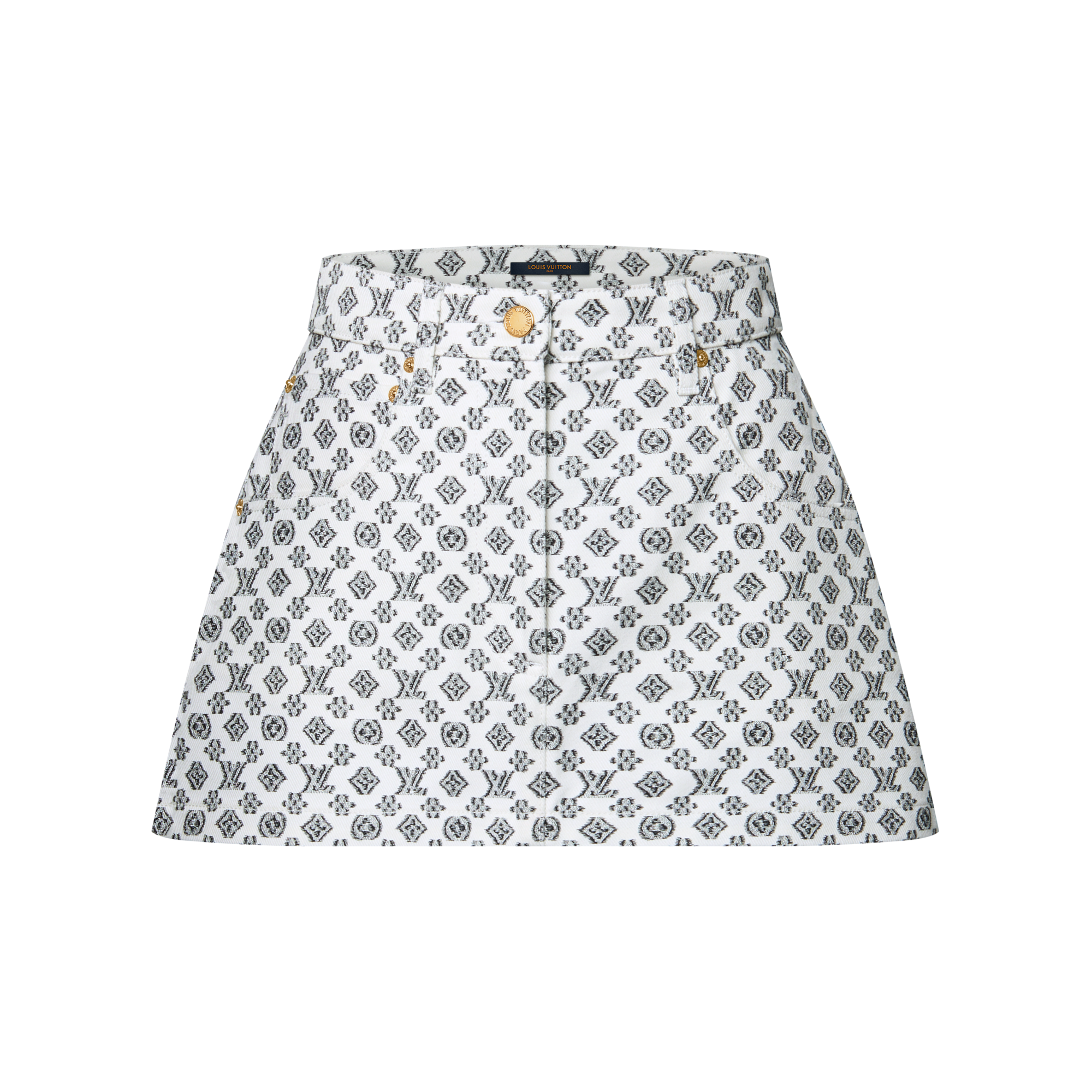 Minifalda Blurry Monogram  Mujer Prêt-à-Porter Faldas y pantalones cortos | LOUIS VUITTON (Zoom de producto)