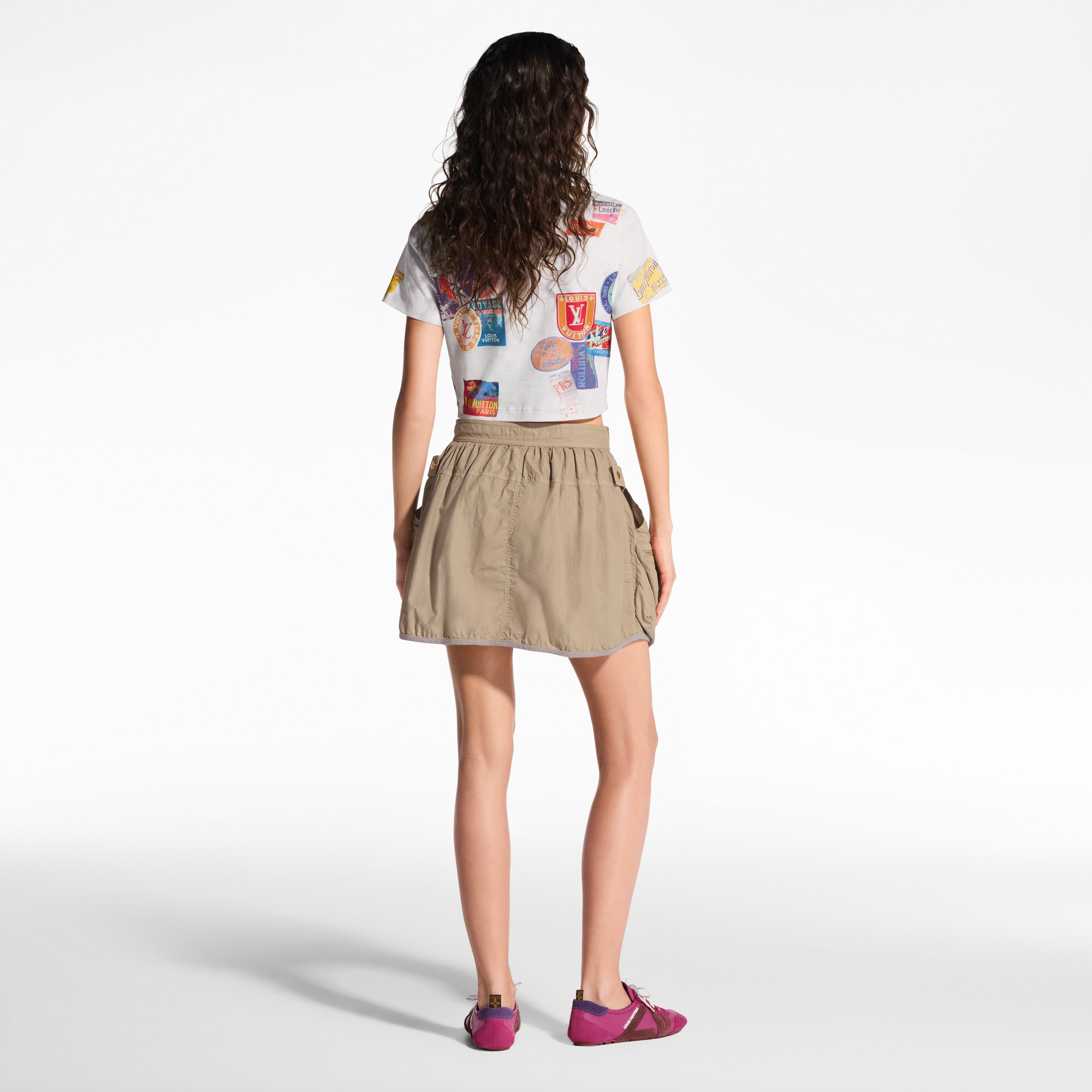 Minifalda con bolsillo utilitario  Mujer Prêt-à-Porter Faldas y pantalones cortos | LOUIS VUITTON (Zoom de producto)