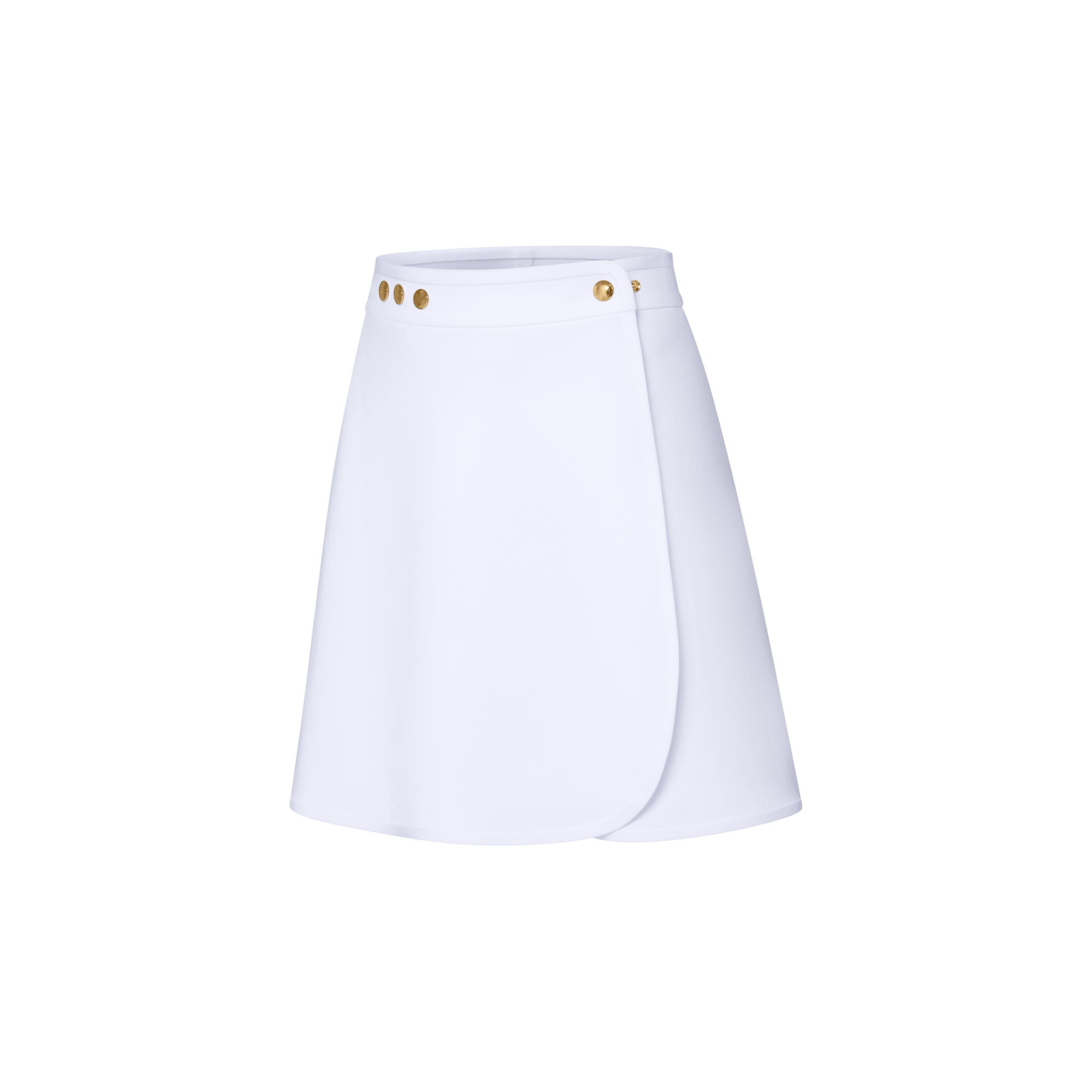 Minifalda cruzada de punto técnico  Mujer Prêt-à-Porter Faldas y pantalones cortos | LOUIS VUITTON (Zoom de producto)