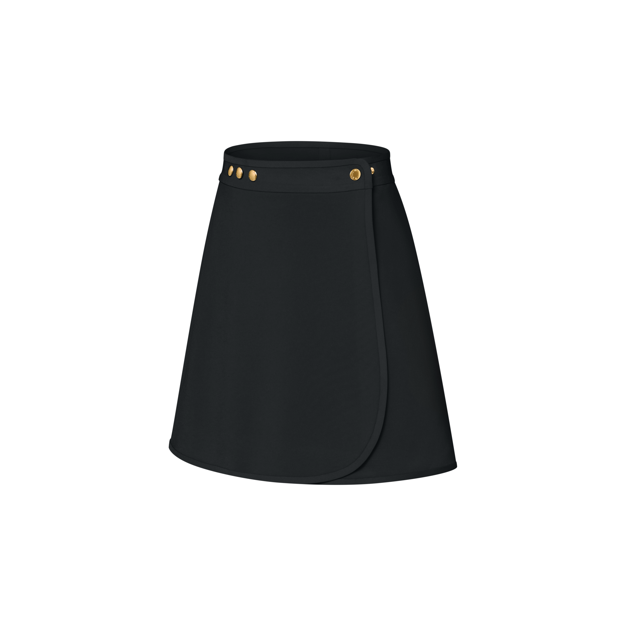 Minifalda cruzada de punto técnico  Mujer Prêt-à-Porter Faldas y pantalones cortos | LOUIS VUITTON (Zoom de producto)