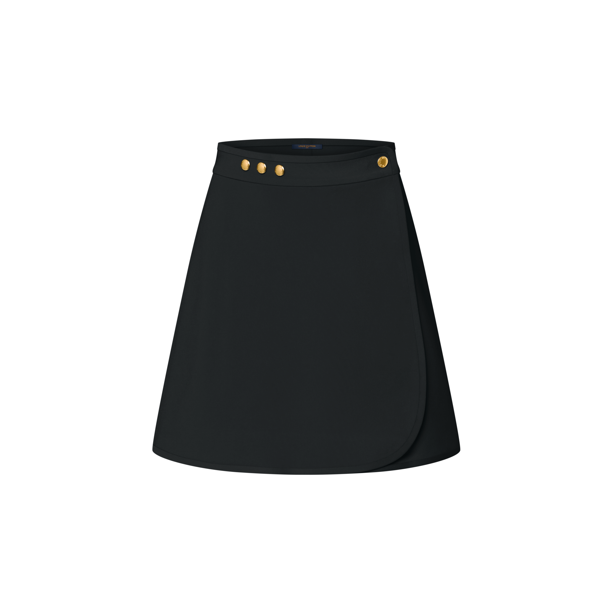 Minifalda cruzada de punto técnico  Mujer Prêt-à-Porter Faldas y pantalones cortos | LOUIS VUITTON (Zoom de producto)