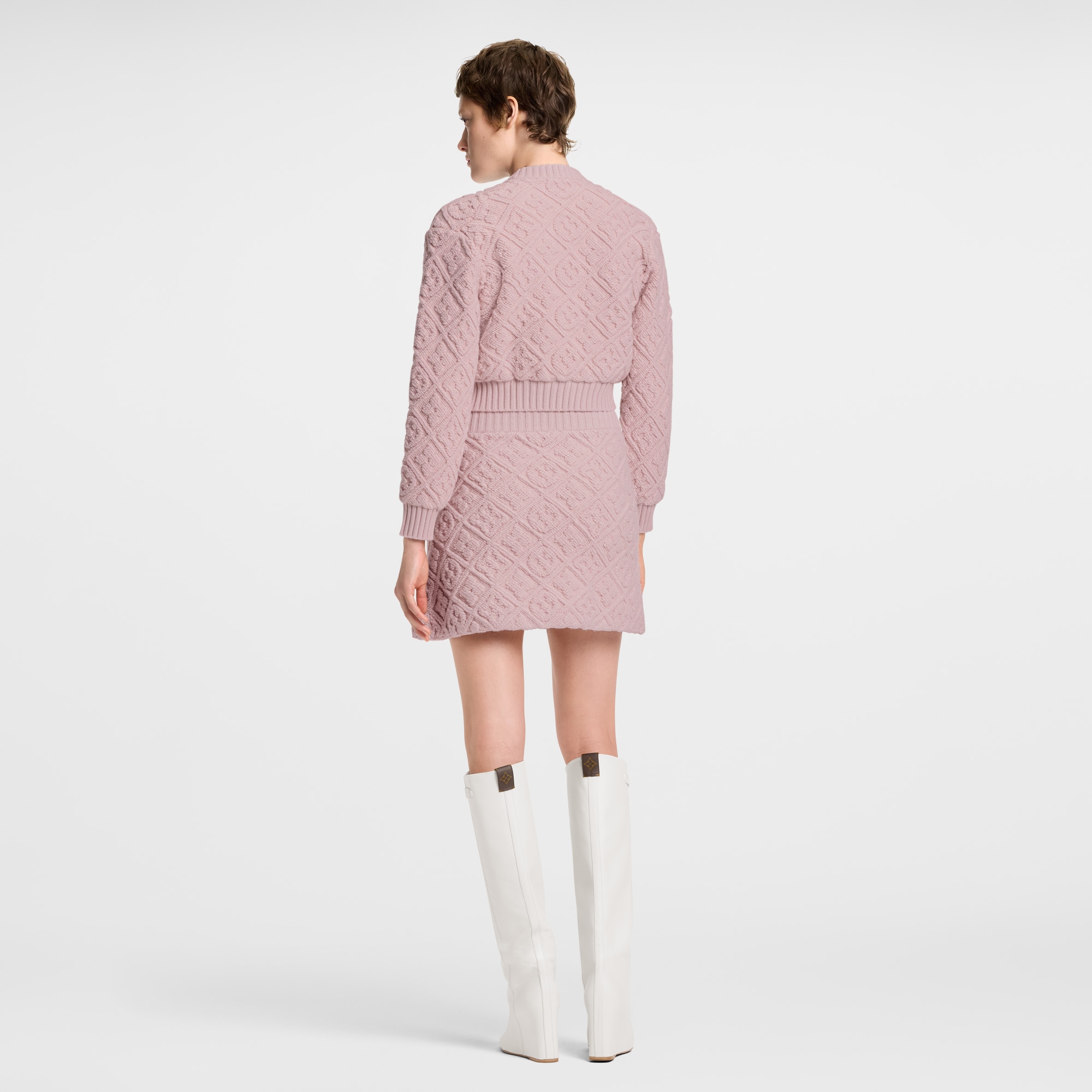 Minifalda de felpa Monogram  Mujer Prêt-à-Porter Faldas y pantalones cortos | LOUIS VUITTON (Zoom de producto)