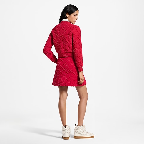Minifalda de felpa Monogram Mujer Prêt-à-Porter Faldas | LOUIS VUITTON (Zoom de producto)