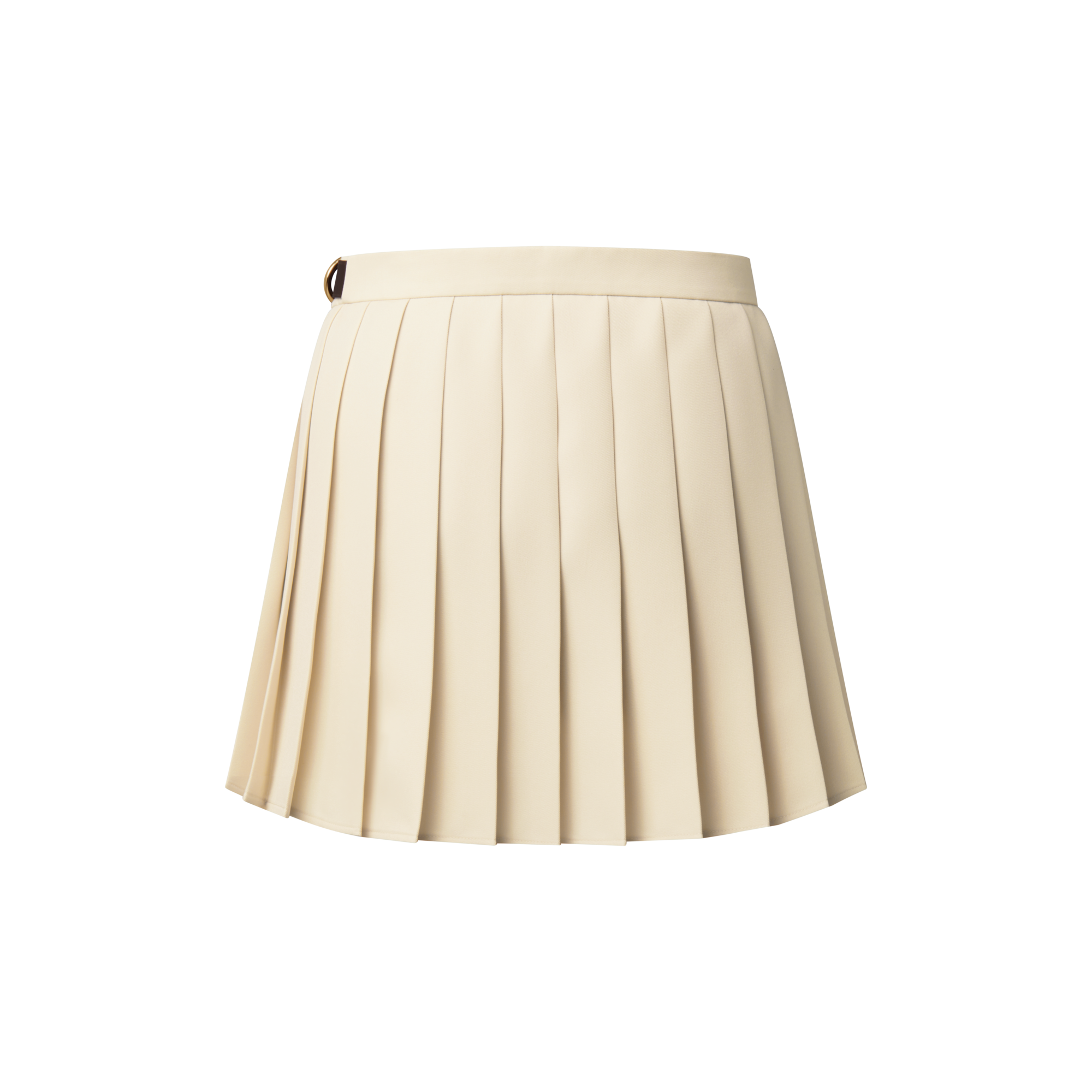 Minifalda plisada con cinturón  Mujer Prêt-à-Porter Faldas y pantalones cortos | LOUIS VUITTON (Zoom de producto)