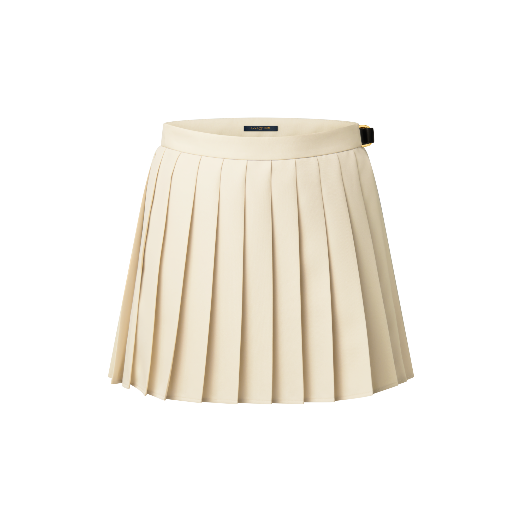 Minifalda plisada con cinturón  Mujer Prêt-à-Porter Faldas y pantalones cortos | LOUIS VUITTON (Zoom de producto)