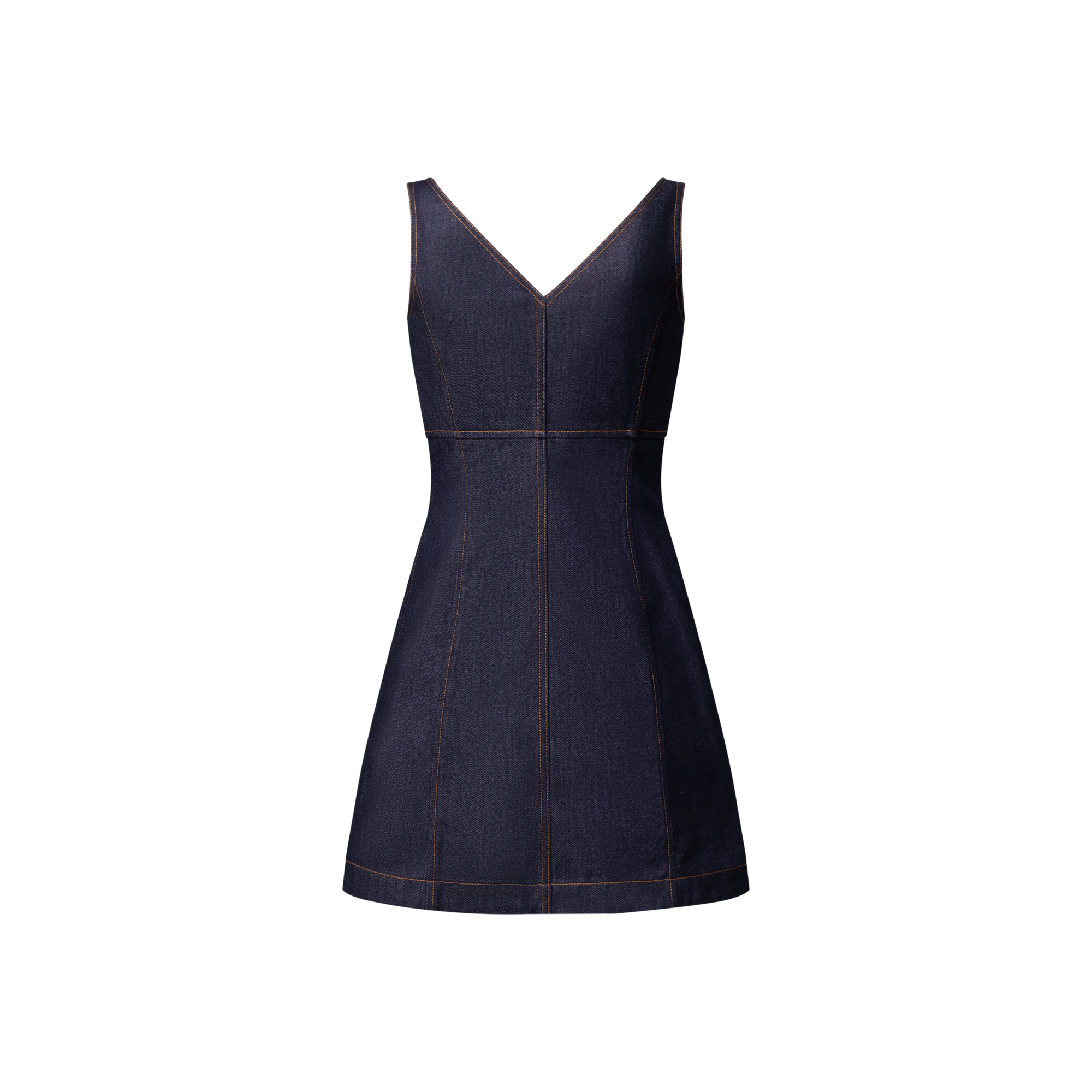 Minivestido vaquero  Mujer Prêt-à-Porter Vestidos | LOUIS VUITTON (Zoom de producto)