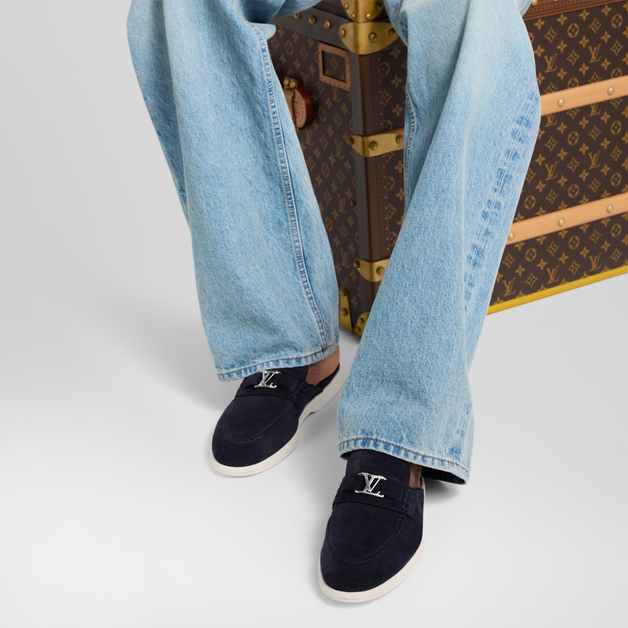 Mocasín destalonado Estate  Hombre Zapatos Mocasines | LOUIS VUITTON (Zoom de producto)