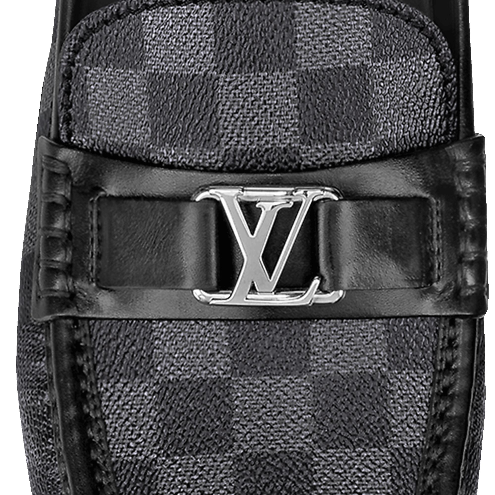 Mocasín Hockenheim Toile Damier Graphite Hombre Zapatos Todos los zapatos | LOUIS VUITTON (Zoom de producto)