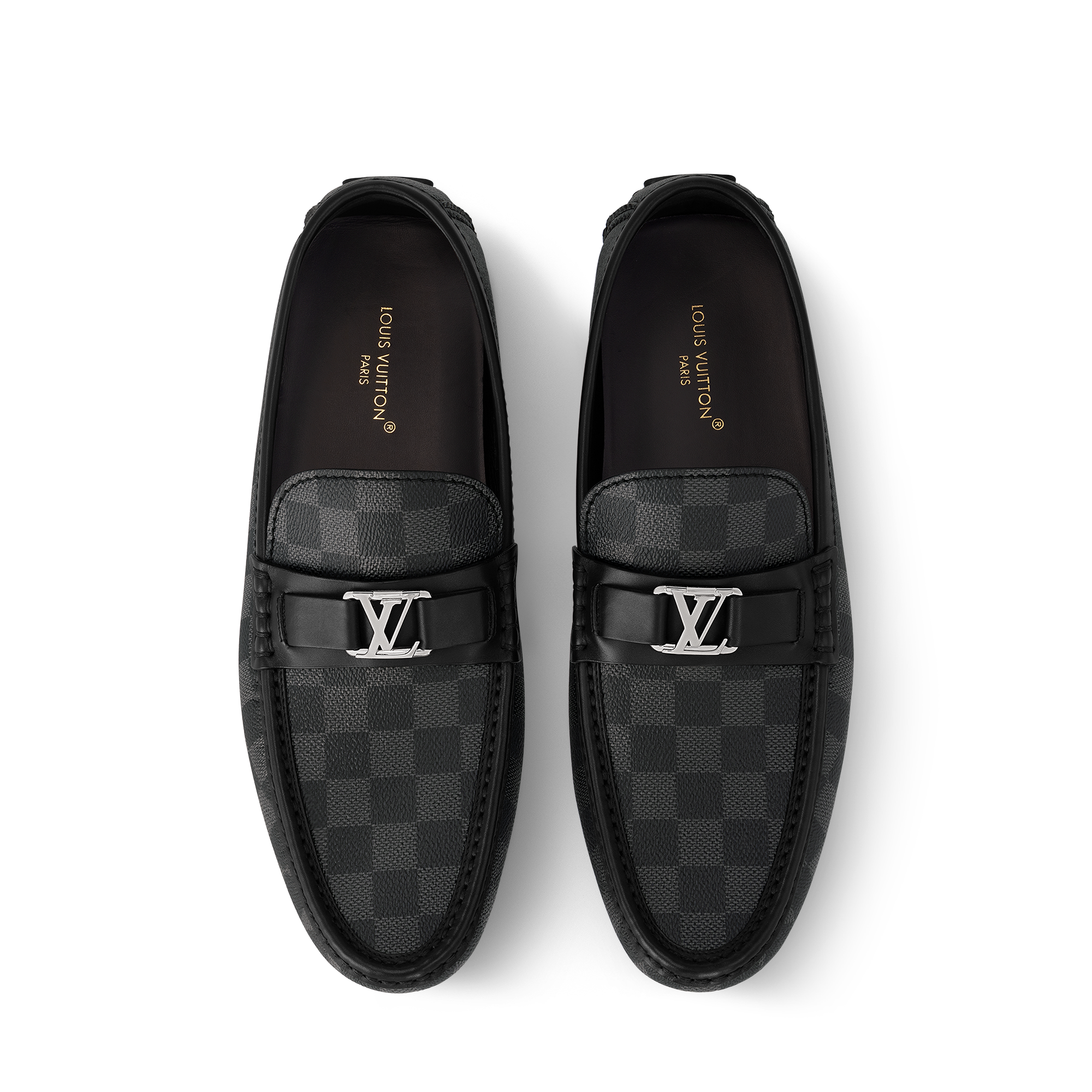 Mocasín Hockenheim Toile Damier Graphite Hombre Zapatos Todos los zapatos | LOUIS VUITTON (Zoom de producto)