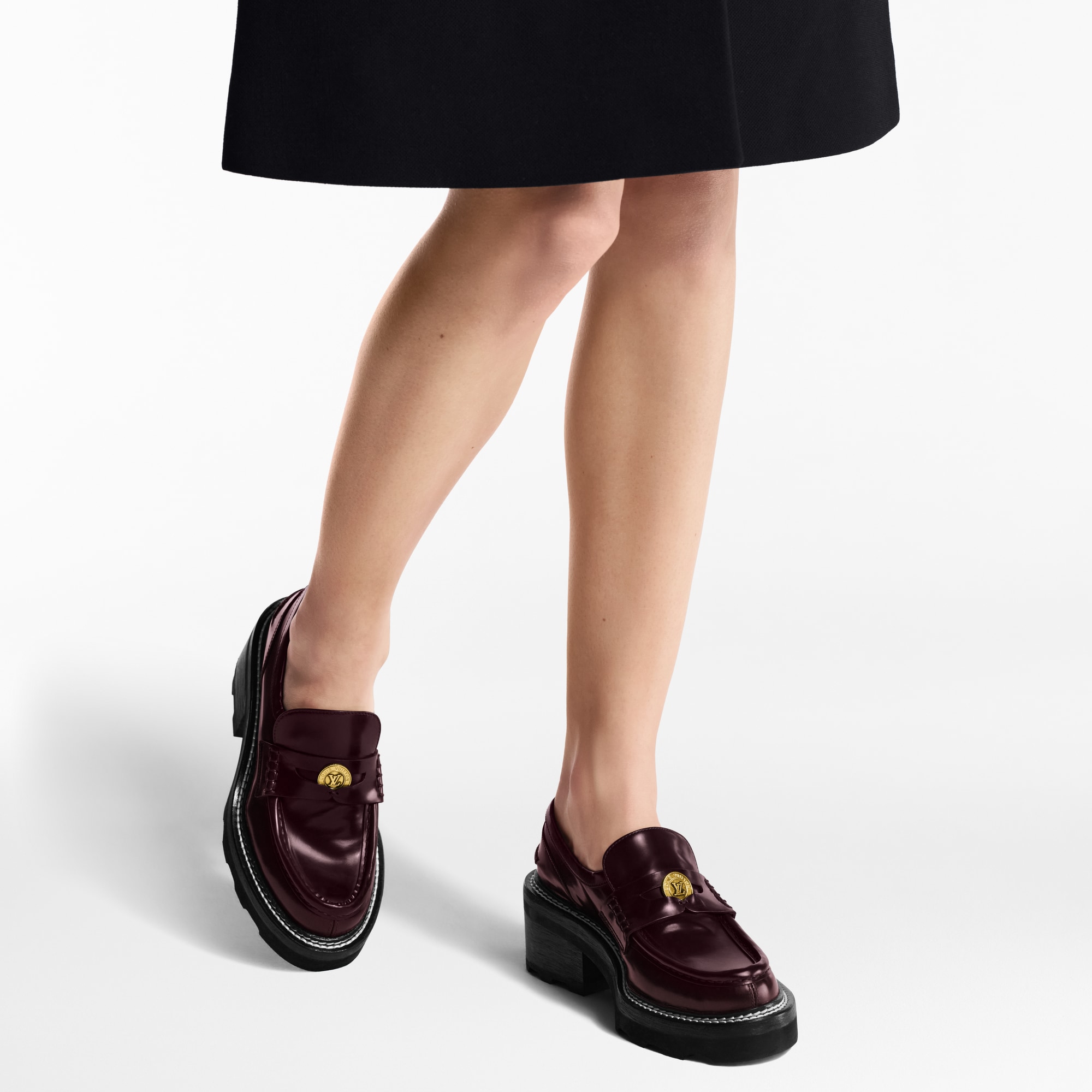 Mocasín LV Beaubourg  Mujer Zapatos Mocasines y bailarinas | LOUIS VUITTON (Zoom de producto)