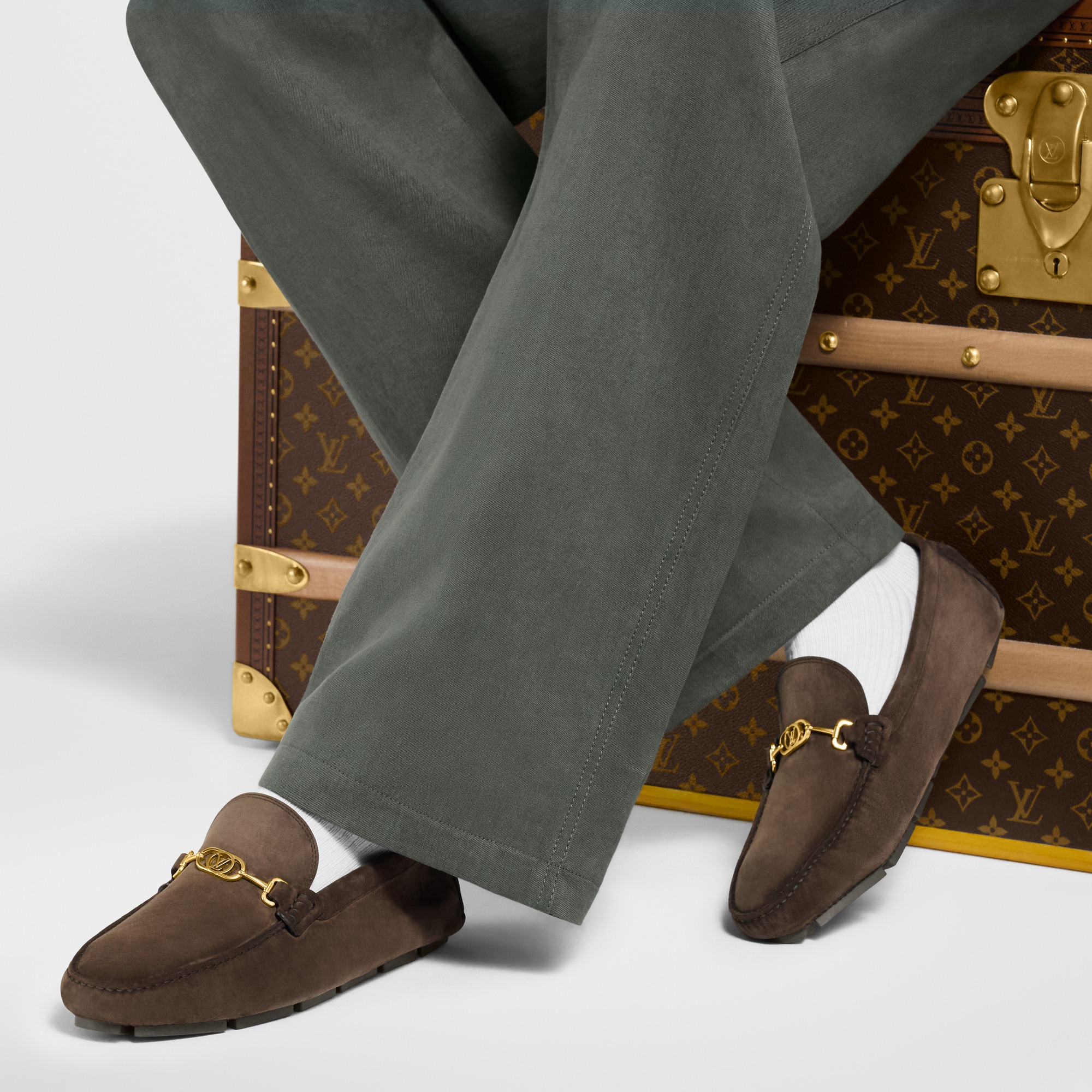 Mocasín LV Driver  Hombre Zapatos Mocasines | LOUIS VUITTON (Zoom de producto)