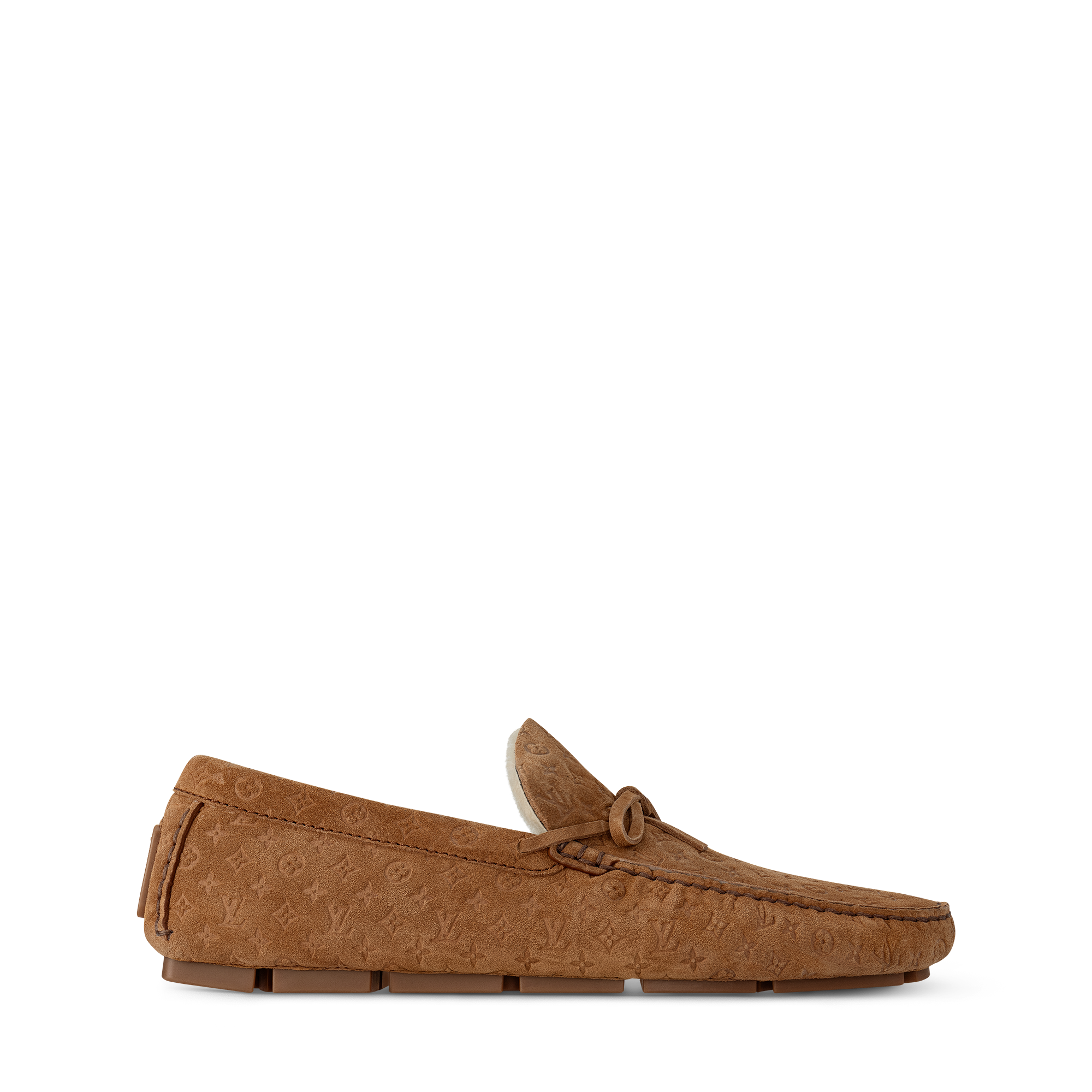 Mocasín LV Driver con lana de oveja  Novedades Para hombre LV Ski | LOUIS VUITTON (Zoom de producto)