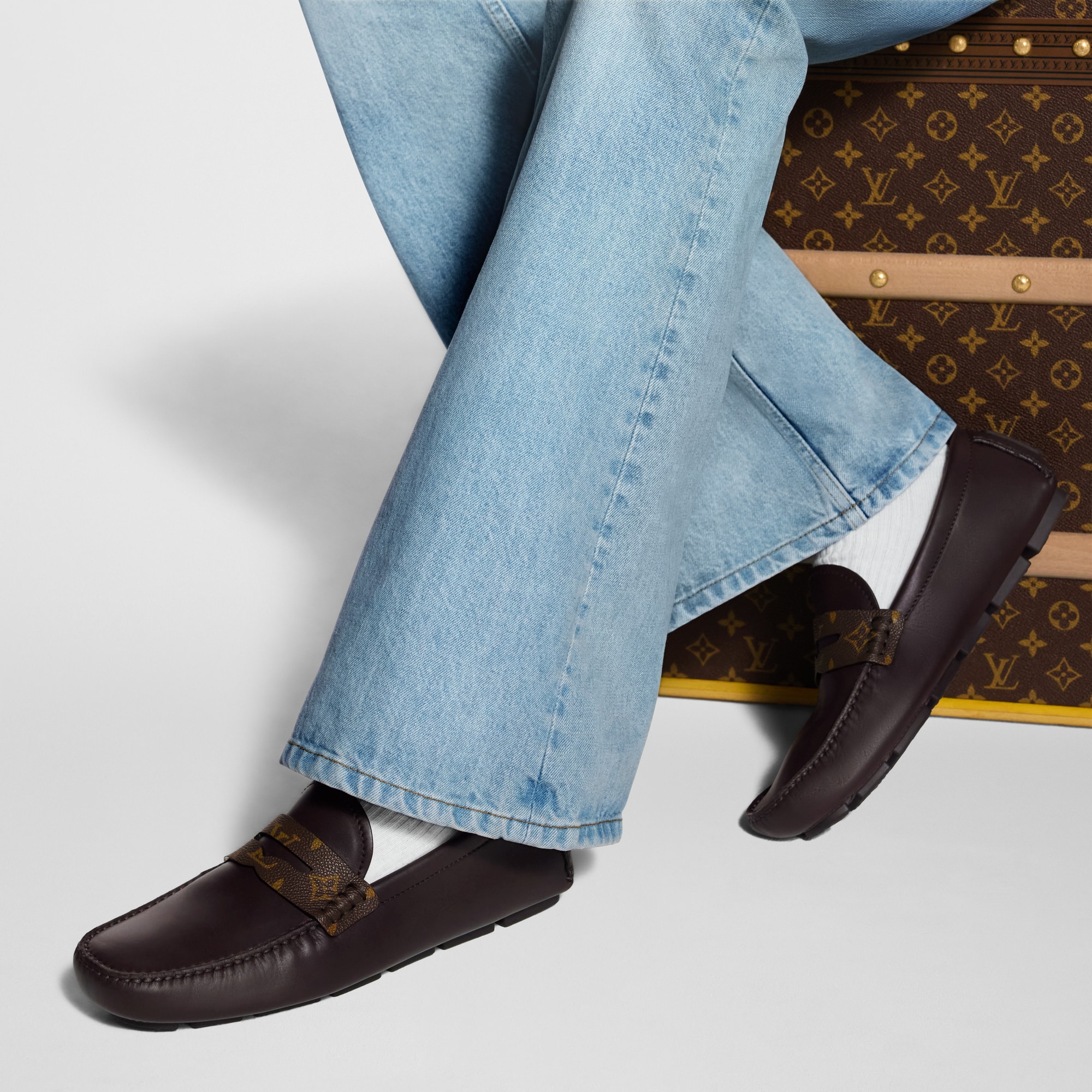 Mocasín LV Monza  Hombre Zapatos Mocasines | LOUIS VUITTON (Zoom de producto)