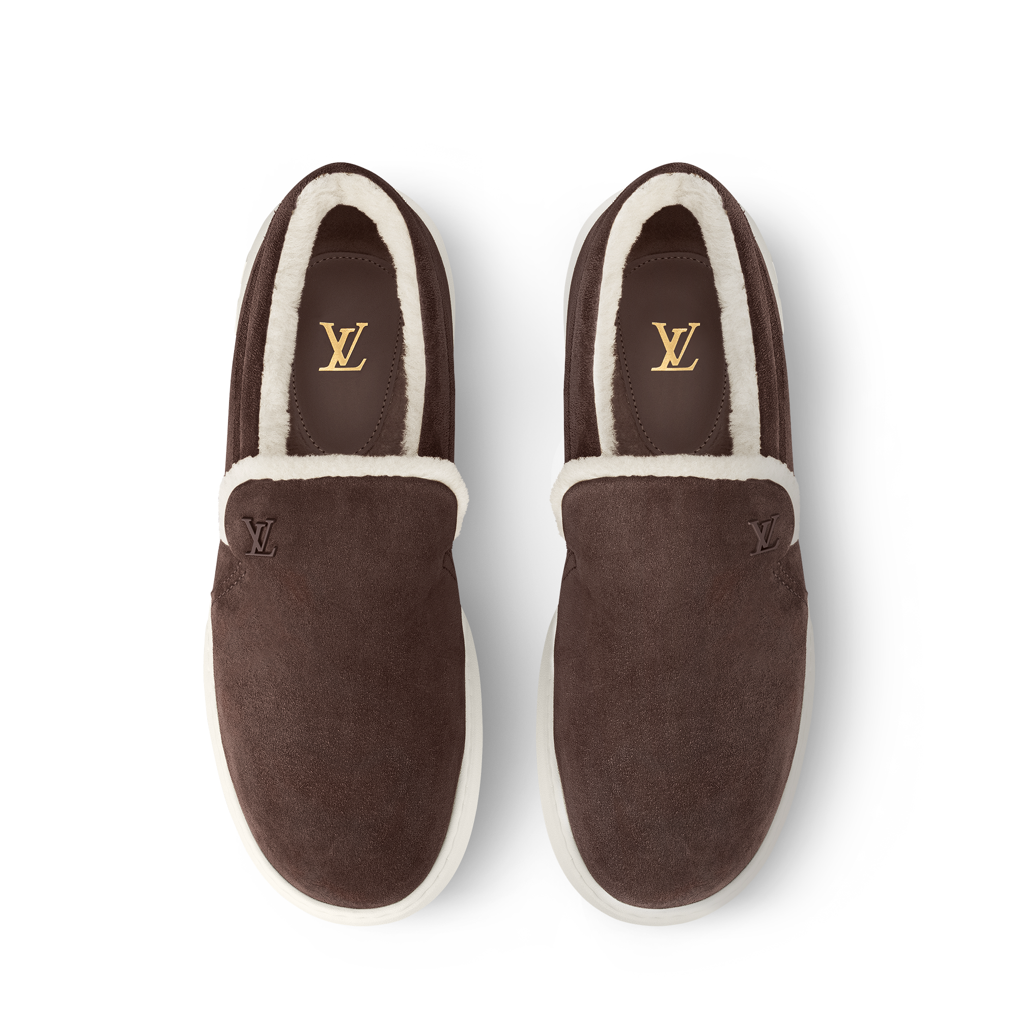 Mocasín LV Pacific con lana de oveja  Novedades Para hombre LV Ski | LOUIS VUITTON (Zoom de producto)