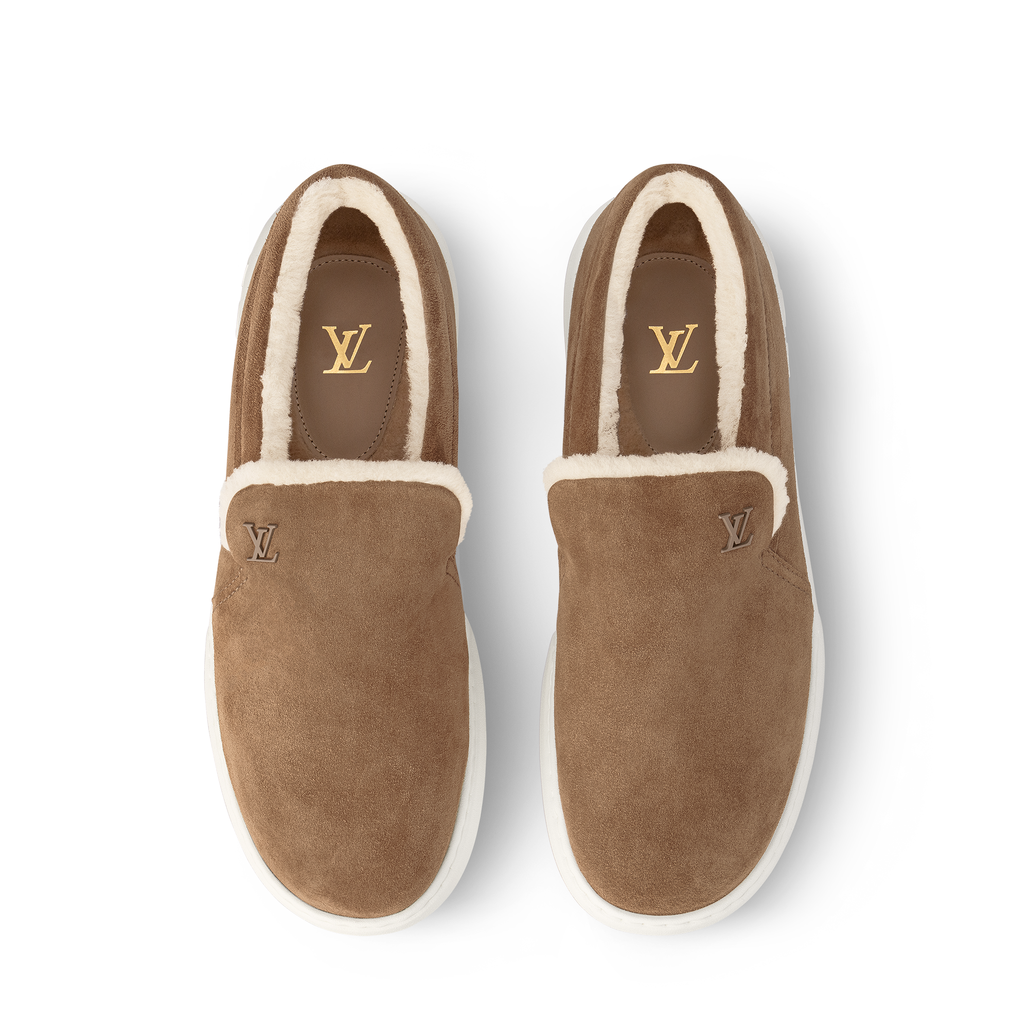 Mocasín LV Pacific con lana de oveja  Novedades Para hombre LV Ski | LOUIS VUITTON (Zoom de producto)