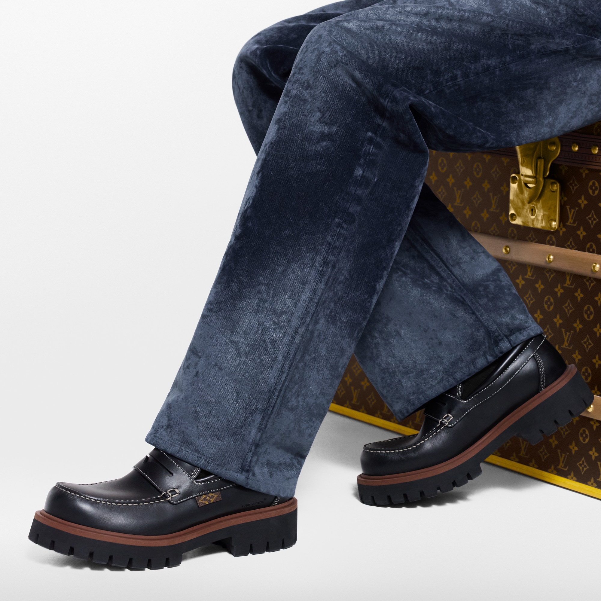 Mocasín LV Remix  Hombre Zapatos Mocasines | LOUIS VUITTON (Zoom de producto)