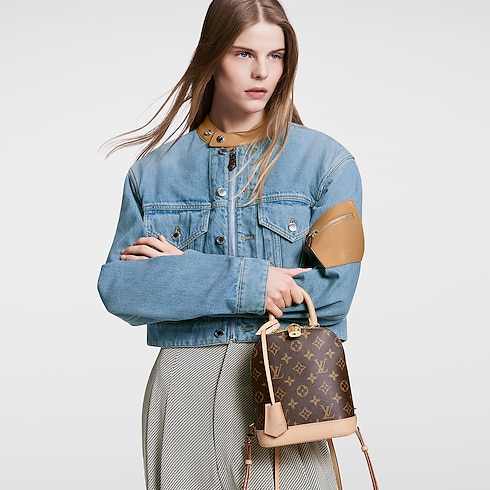 Mochila Alma Lona Monogram Mujer Bolsos Bolsos | LOUIS VUITTON (Zoom de producto)