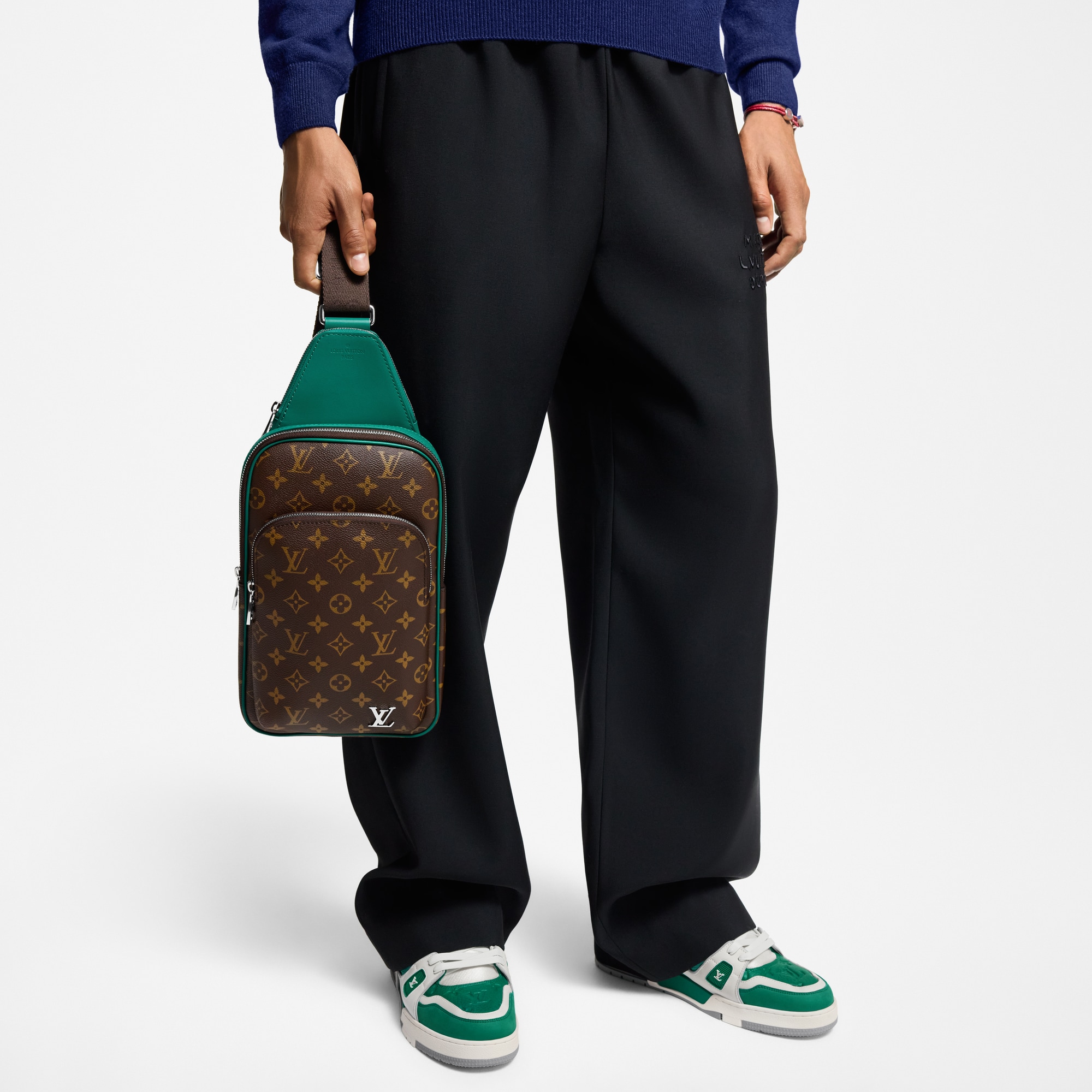 Mochila bandolera Avenue Lona Monogram Macassar Bolsos y pequeña marroquinería Bolso de hombre Novedades | LOUIS VUITTON (Zoom de producto)