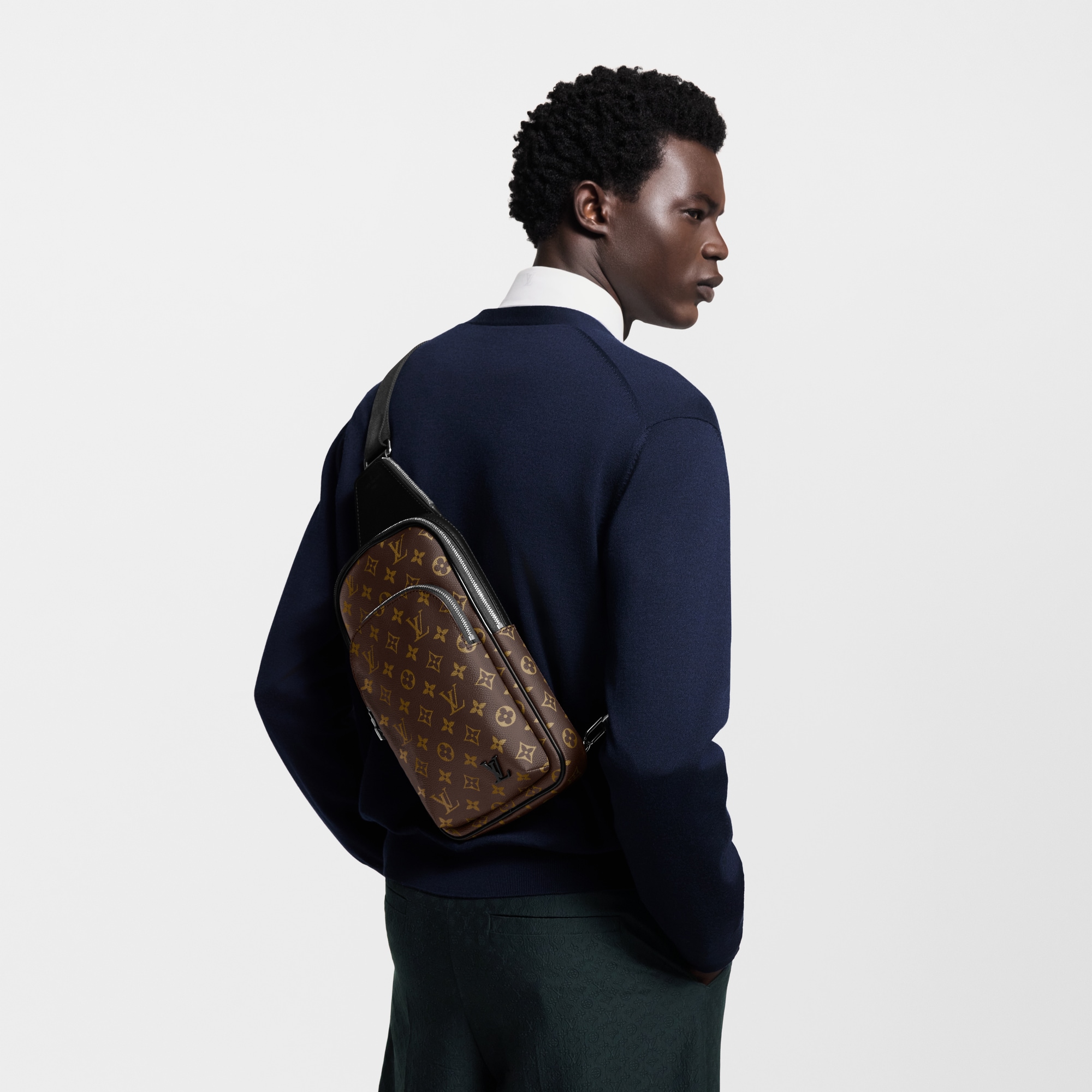 Mochila bandolera Avenue NM Lona Monogram Macassar Hombre Bolsos Todas las colecciones | LOUIS VUITTON (Zoom de producto)