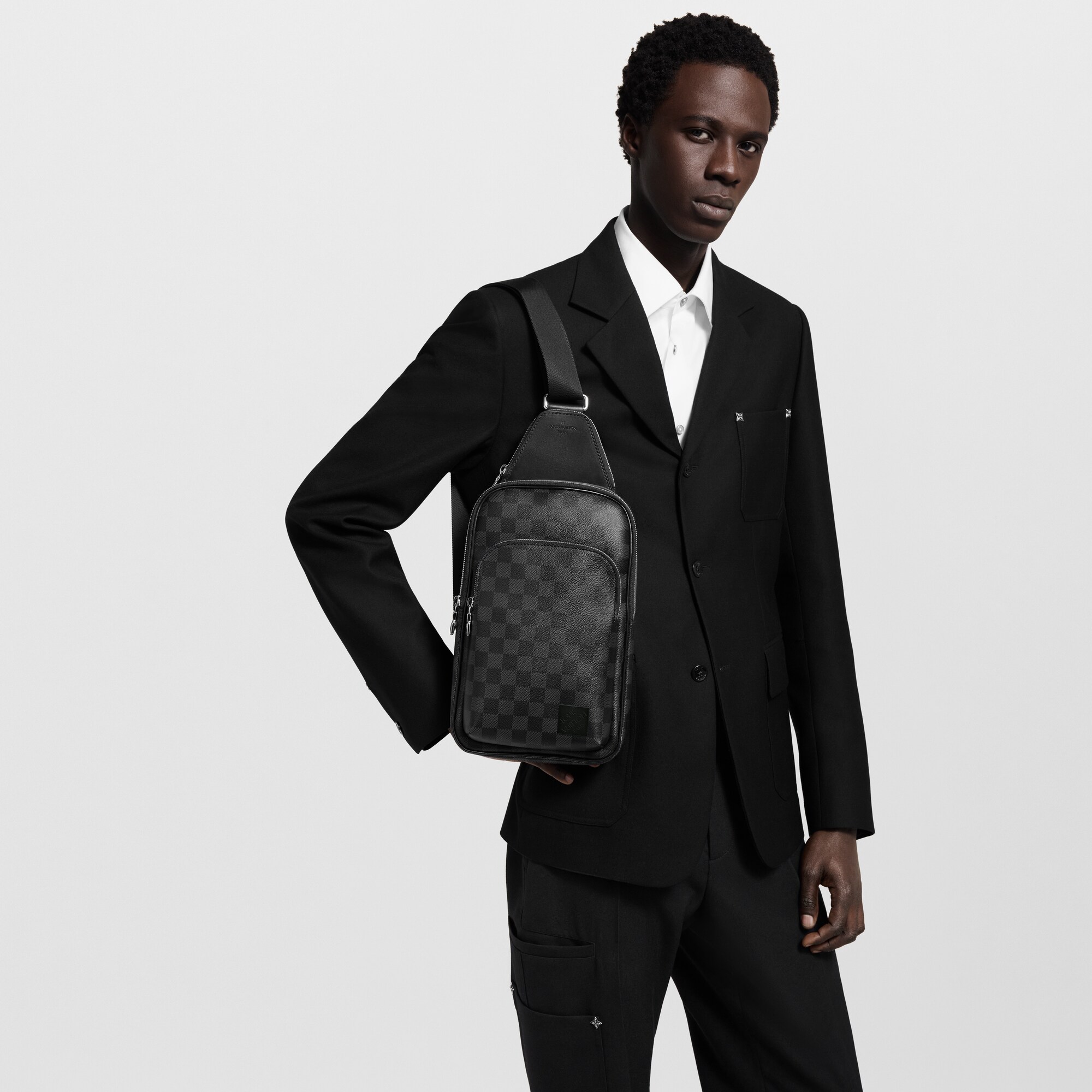 Mochila bandolera Avenue NM Lona Damier Graphite Hombre Bolsos Todas las colecciones | LOUIS VUITTON (Zoom de producto)