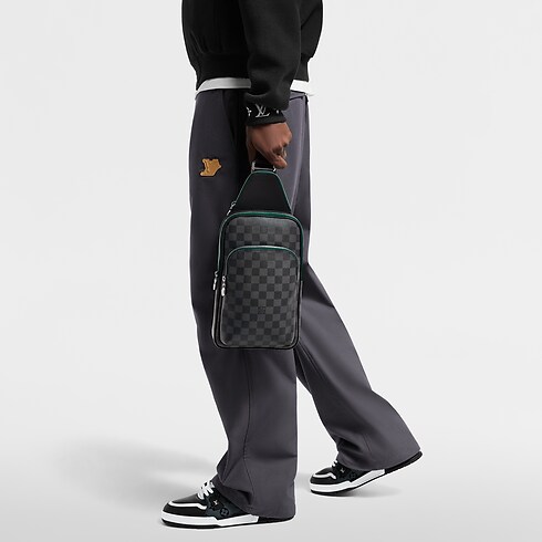 Mochila bandolera Avenue PM Toile Damier Graphite Bolsos y pequeña marroquinería Bolso de hombre Novedades | LOUIS VUITTON (Zoom de producto)