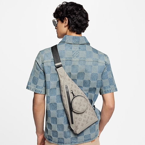 Mochila bandolera Duo Piel Monogram Shadow Bolsos y pequeña marroquinería Bolsos de mujer Novedades | LOUIS VUITTON (Zoom de producto)