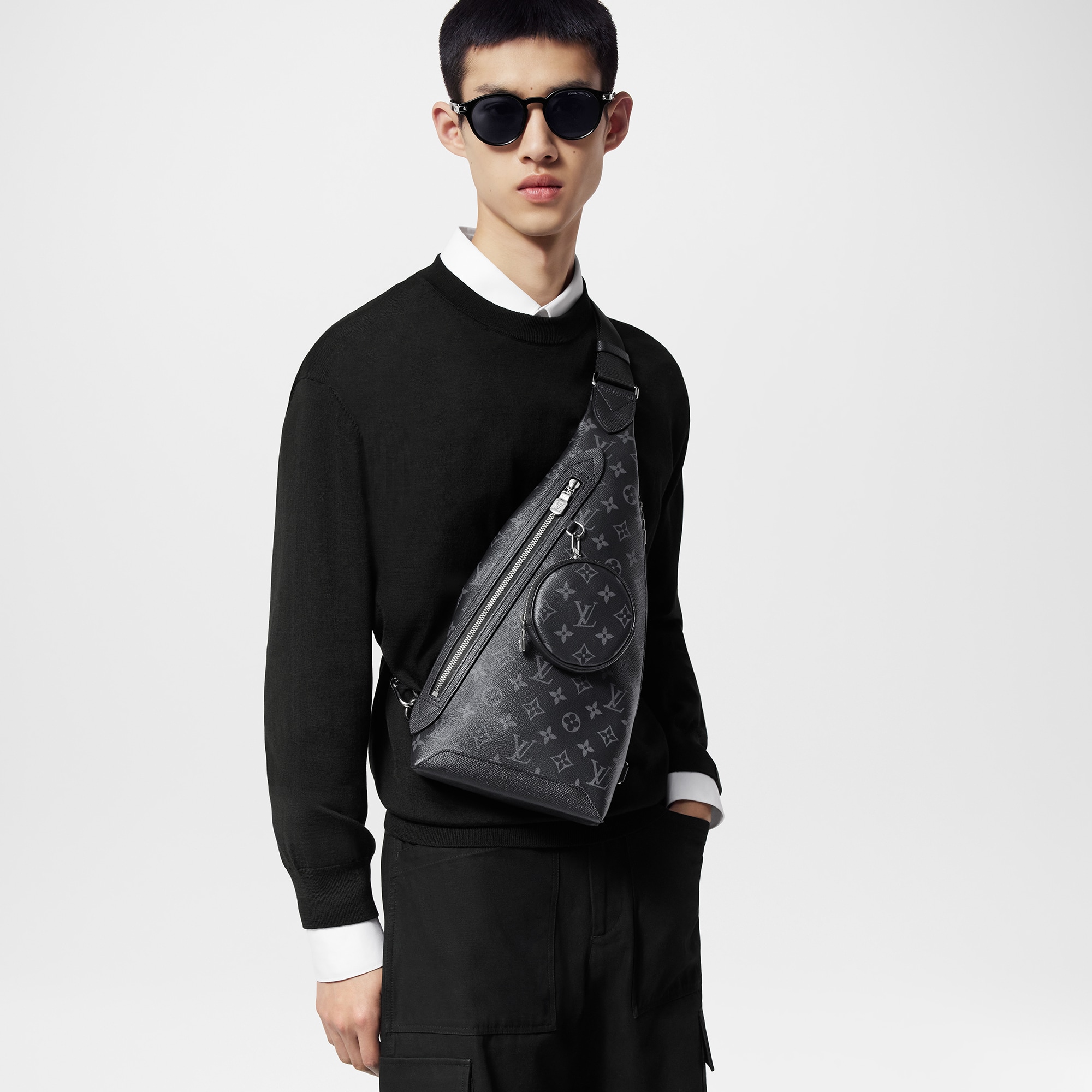 Mochila bandolera Duo Taigarama Hombre Bolsos Todas las colecciones | LOUIS VUITTON (Zoom de producto)