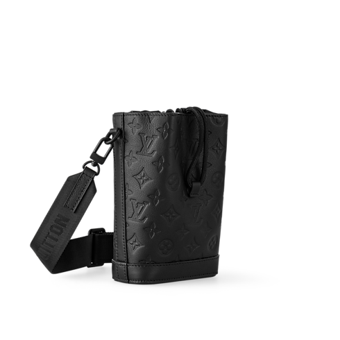 Mochila bandolera Noe Piel Monogram Shadow Hombre Bolsos Todas las colecciones | LOUIS VUITTON (Zoom de producto)