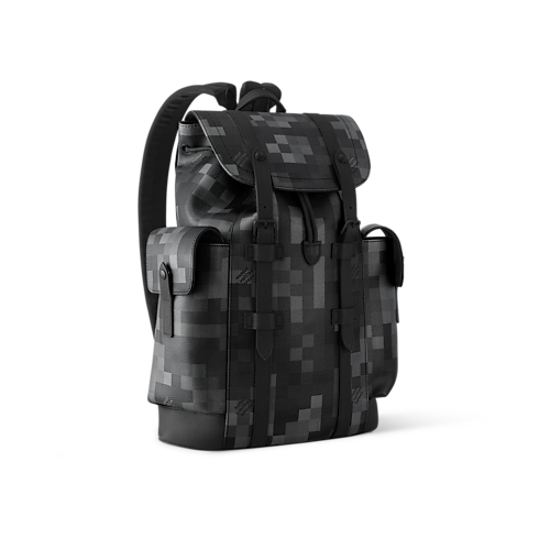 Mochila Christopher MM Damoflage Bolsos y pequeña marroquinería Bolso de hombre LV Icons | LOUIS VUITTON (Zoom de producto)